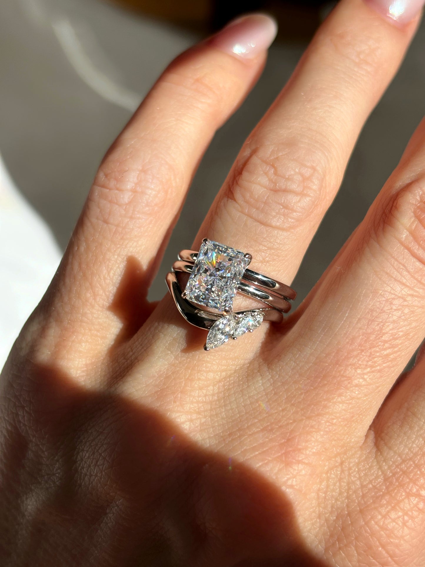 Radiant Cut ring