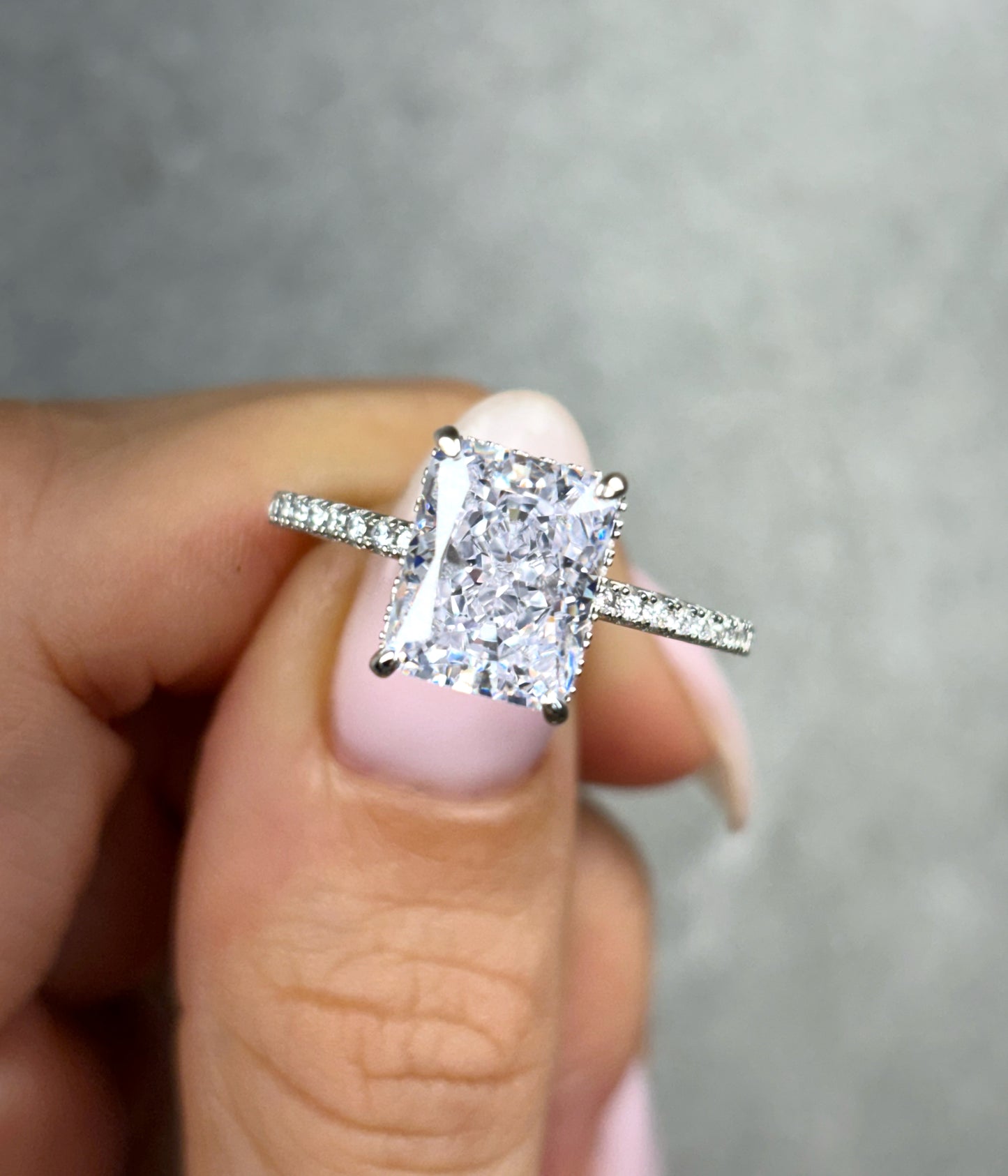 Radiant-Cut ring