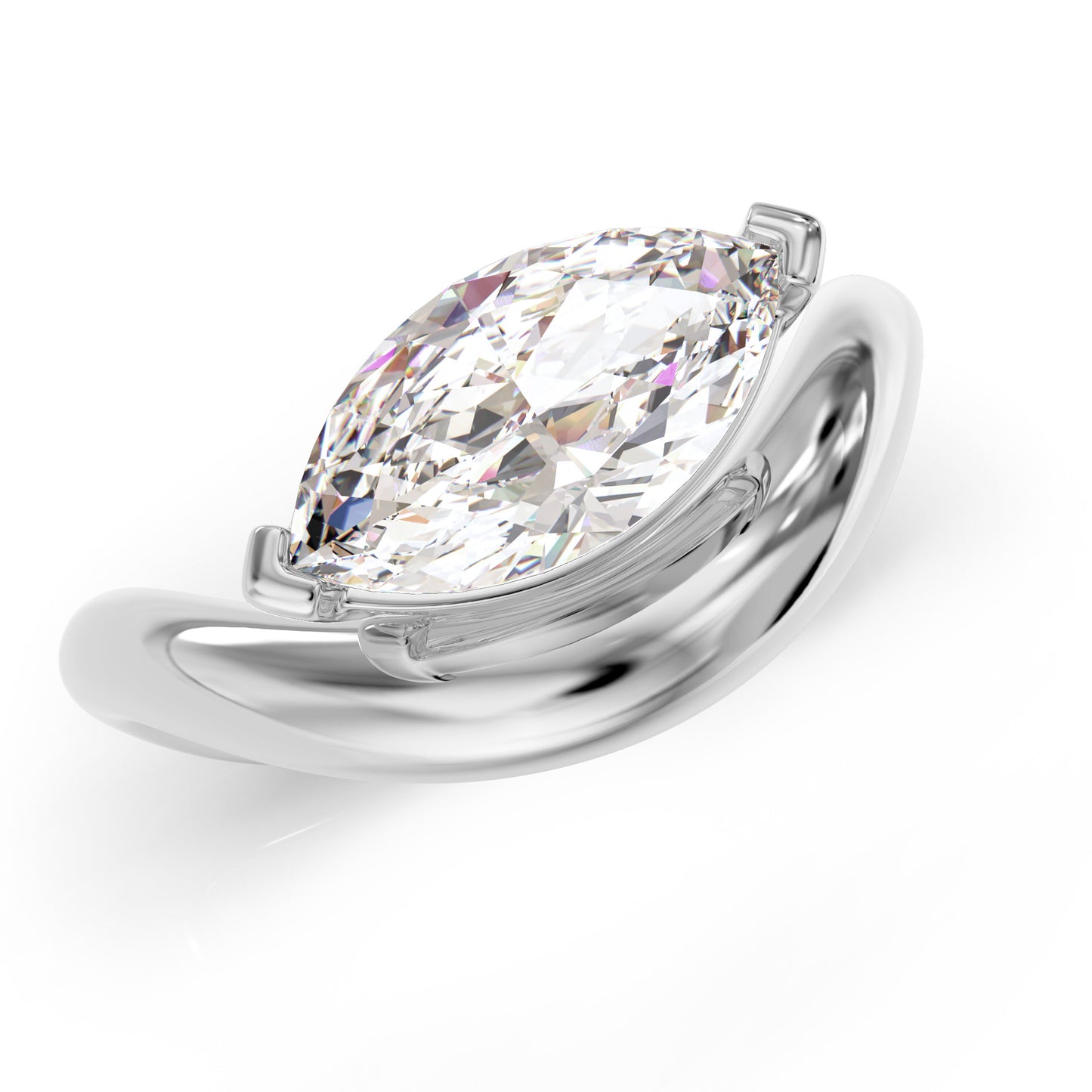 Chunky Marquise ring