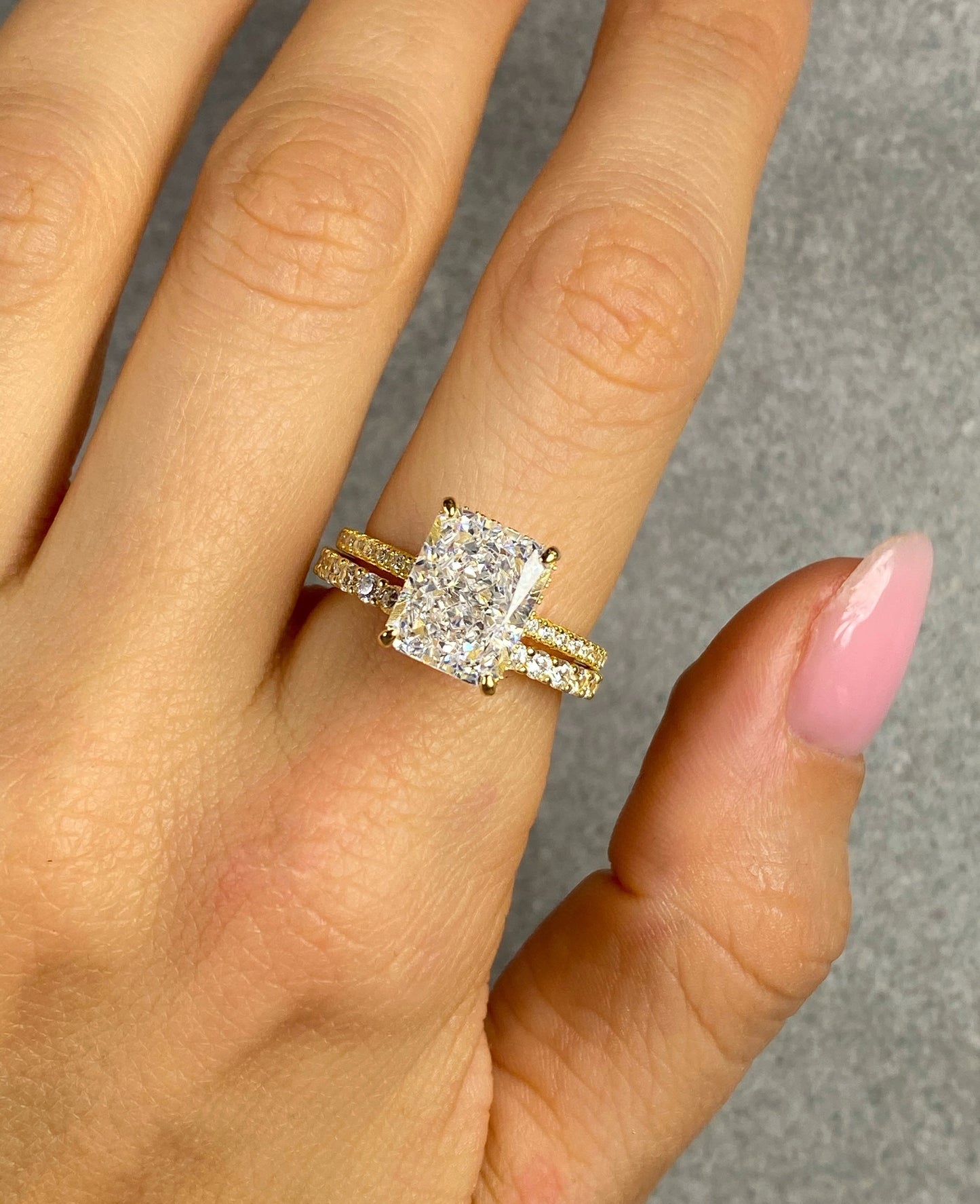 Radiant-Cut ring