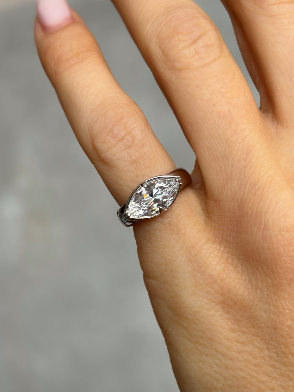 East West Marquise ring