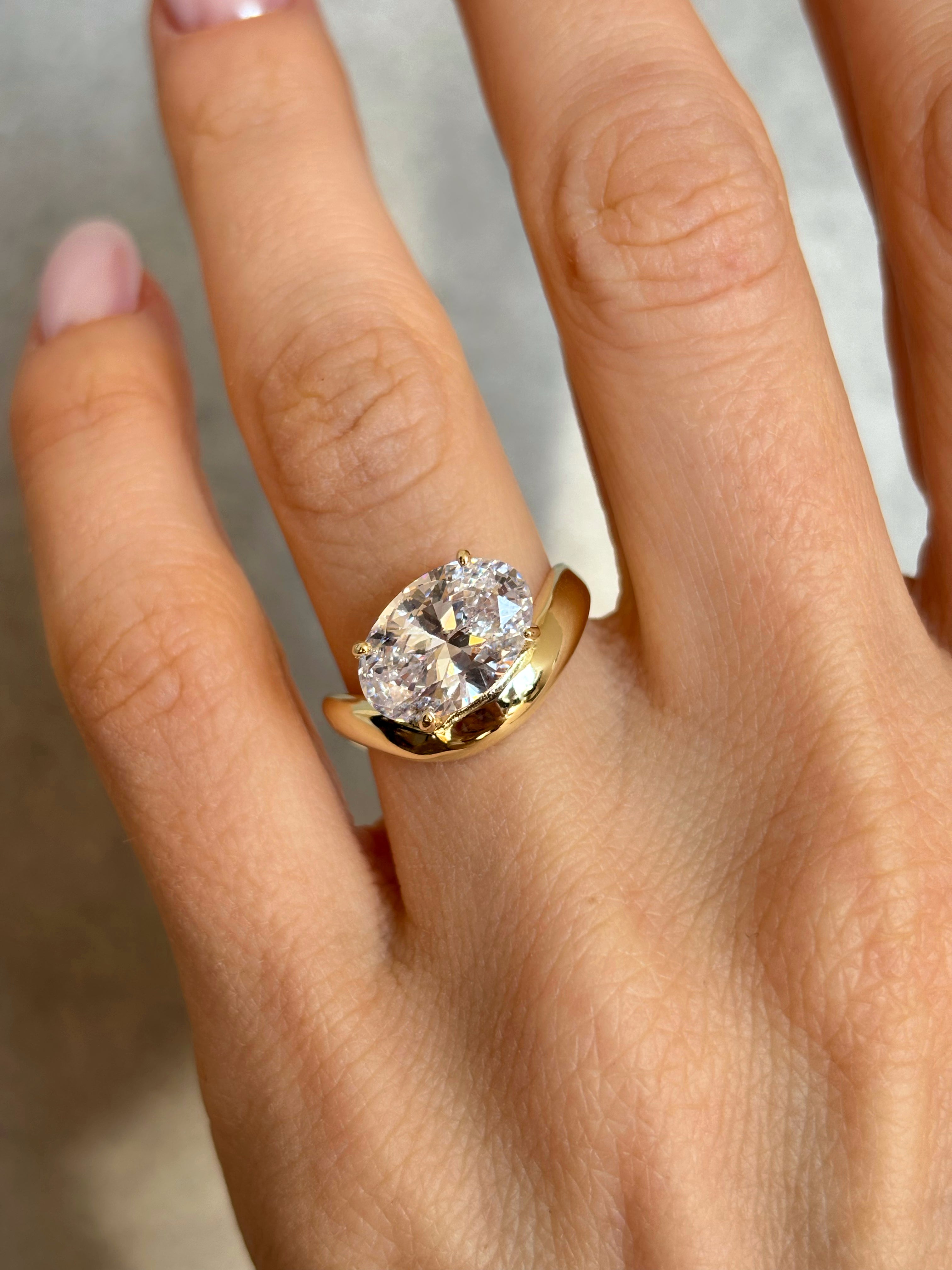 Chunky Oval ring