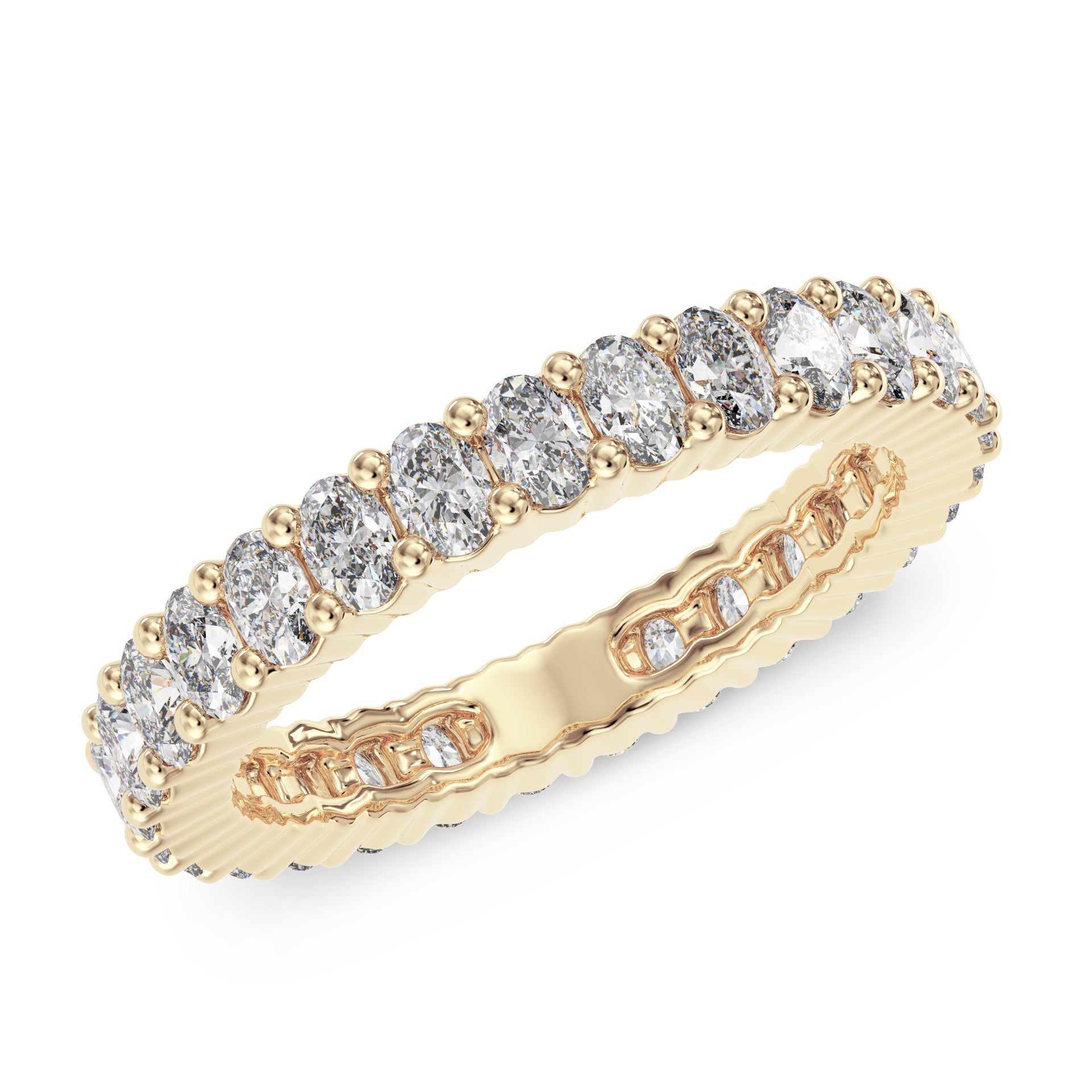 Oval Eternity ring