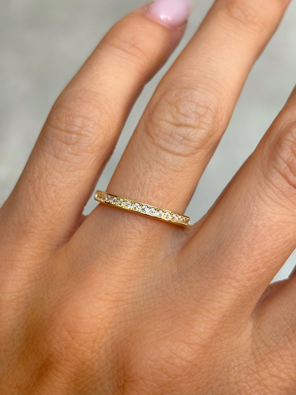 Channel set Eternity band