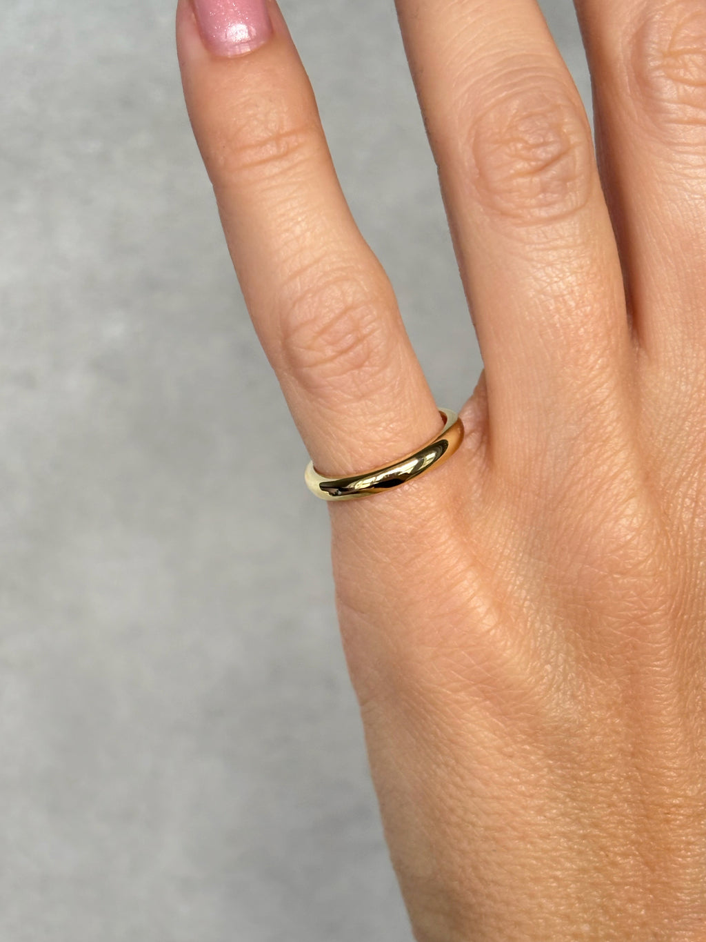 3mm Dome band