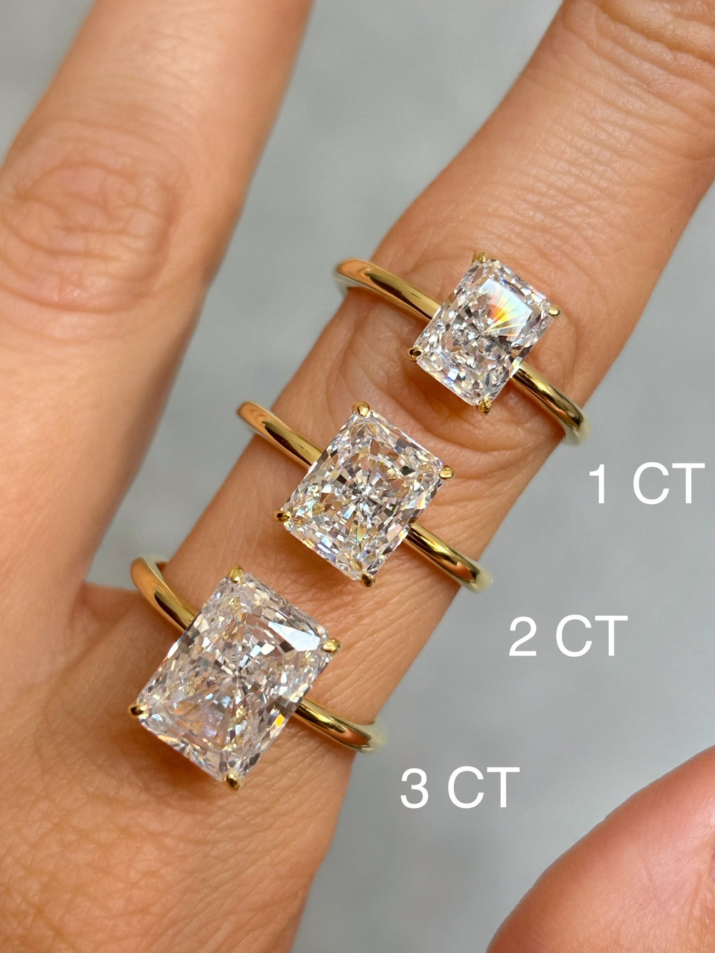 Radiant Cut ring