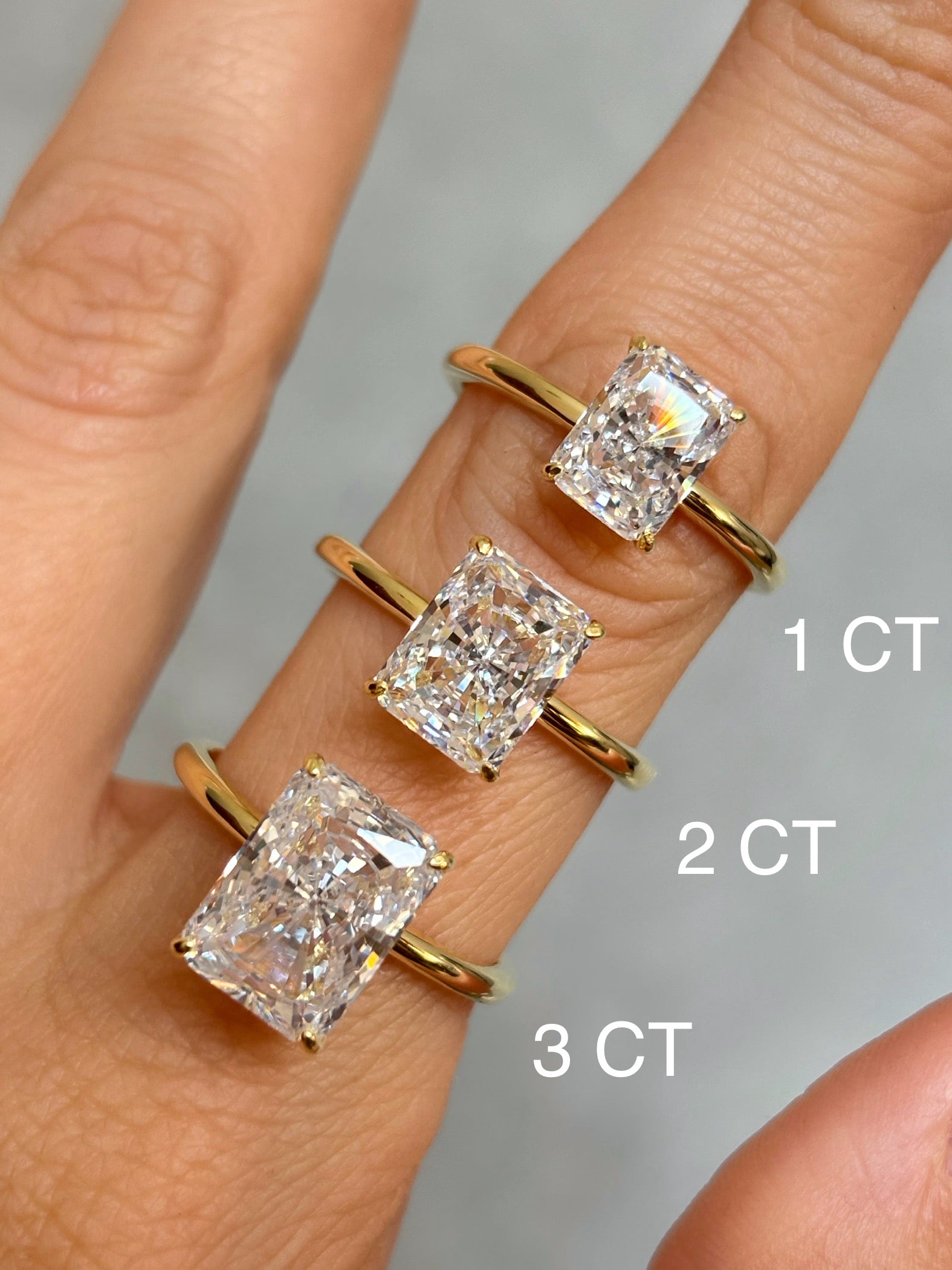 Radiant Cut ring