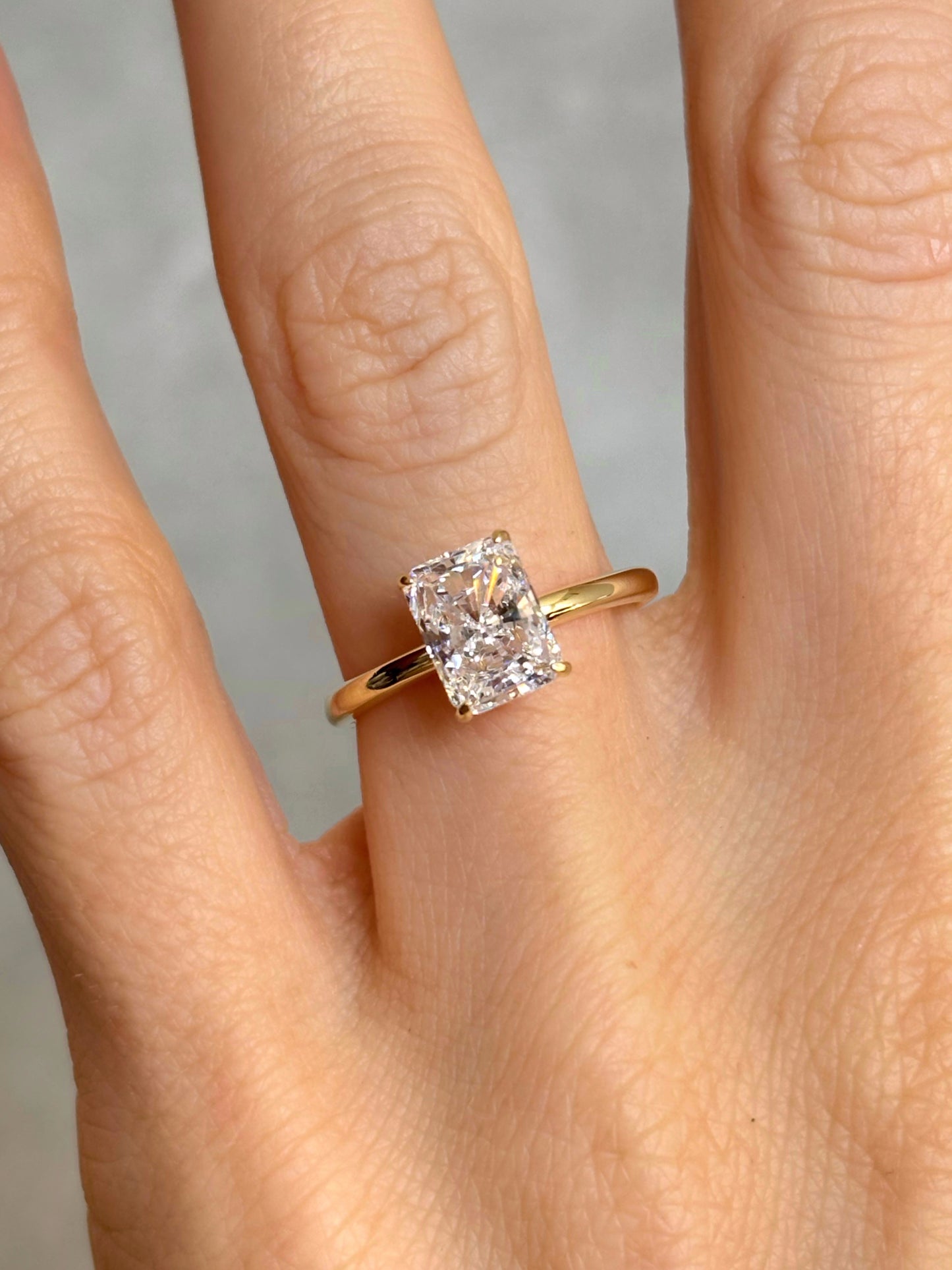 Radiant Cut ring