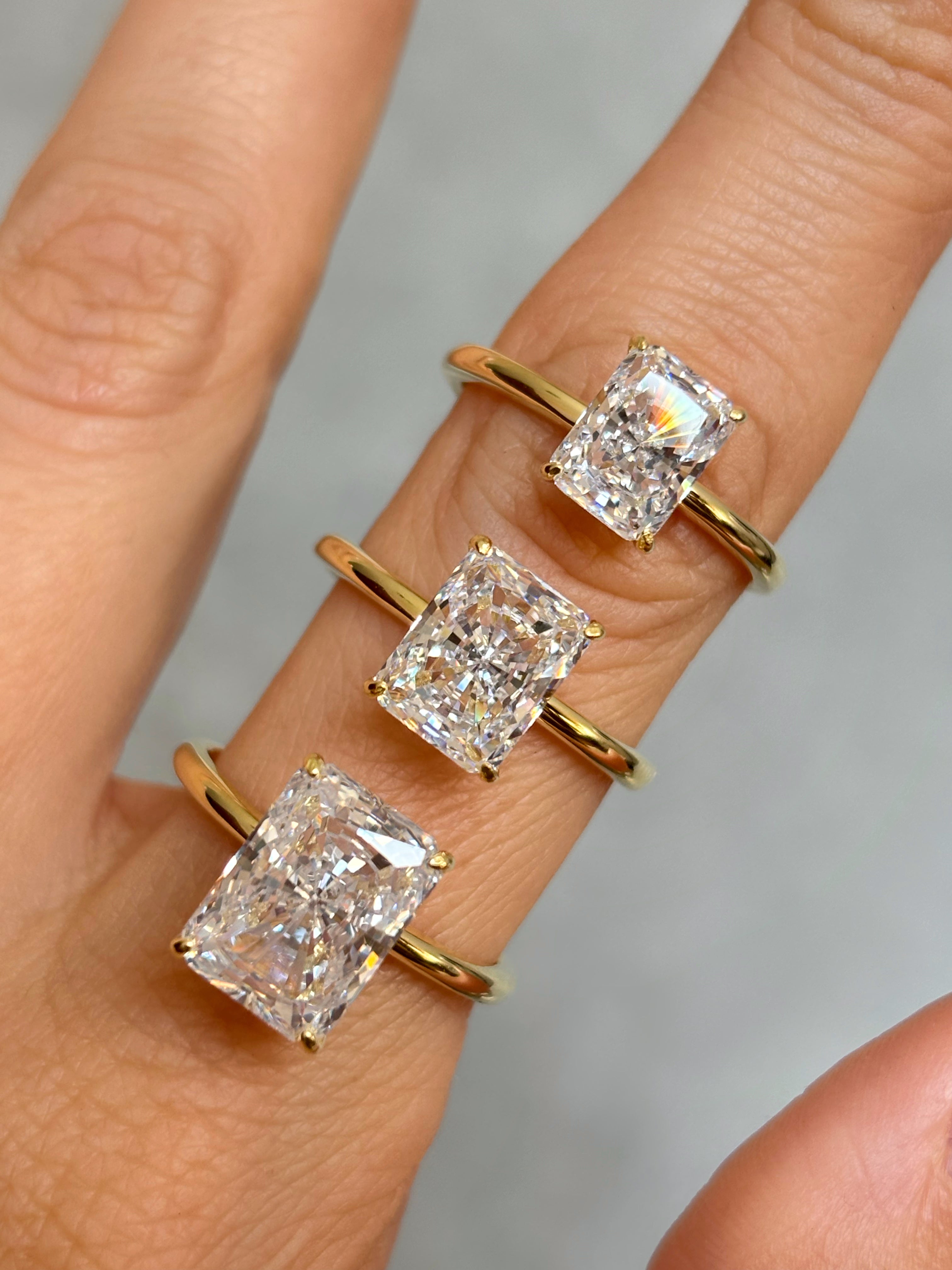 Radiant Cut ring
