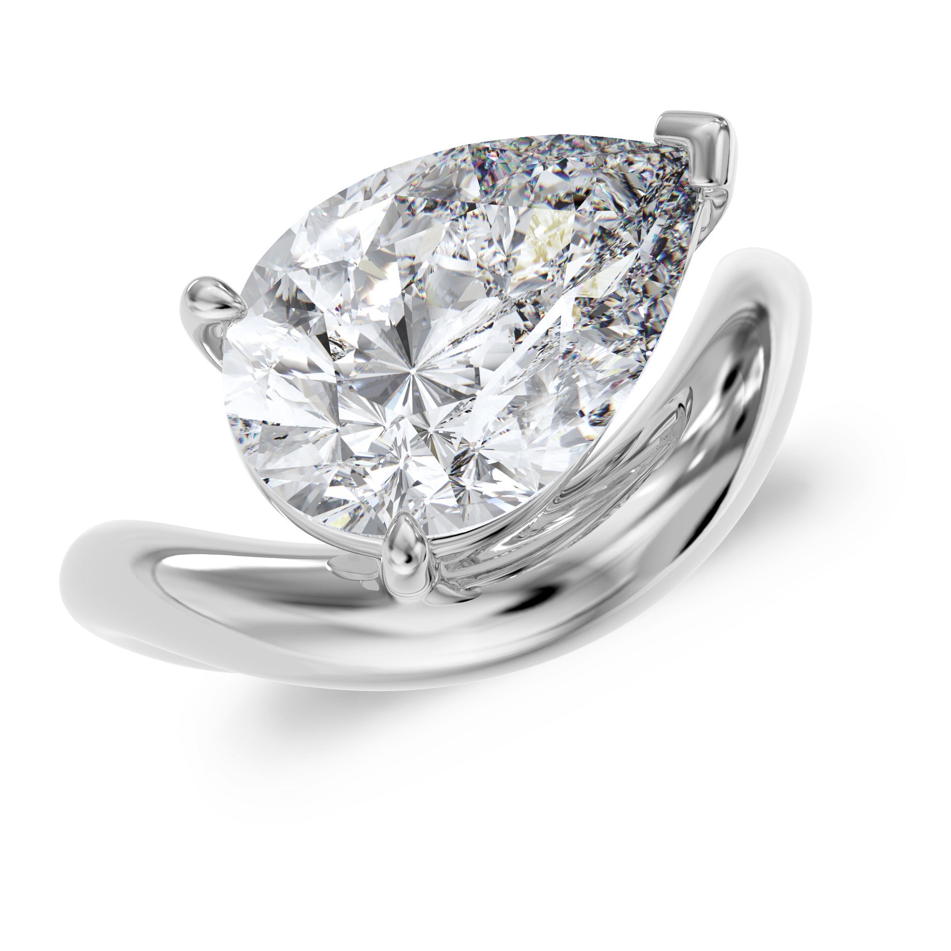 Chunky Pear ring