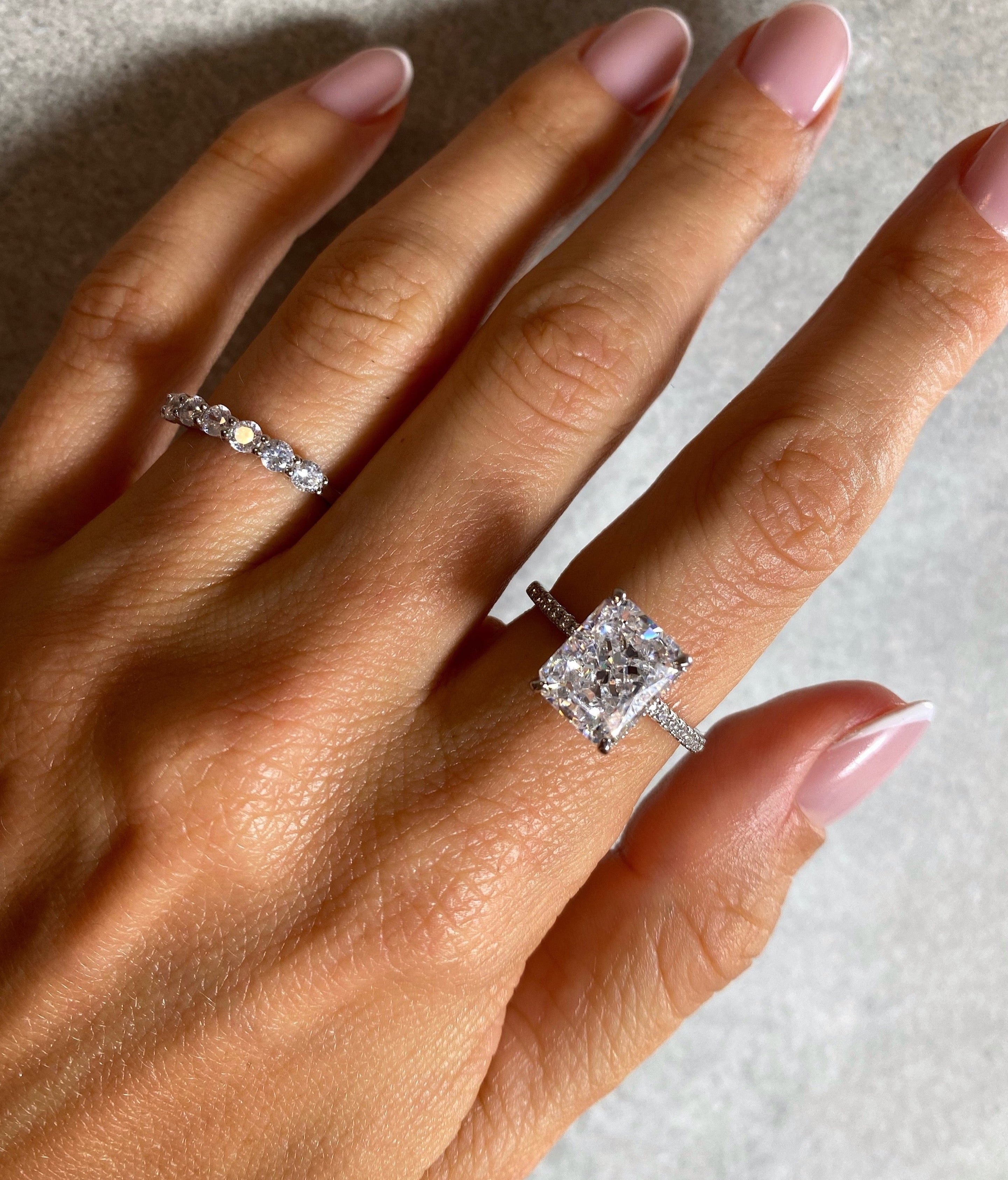 Radiant-Cut ring