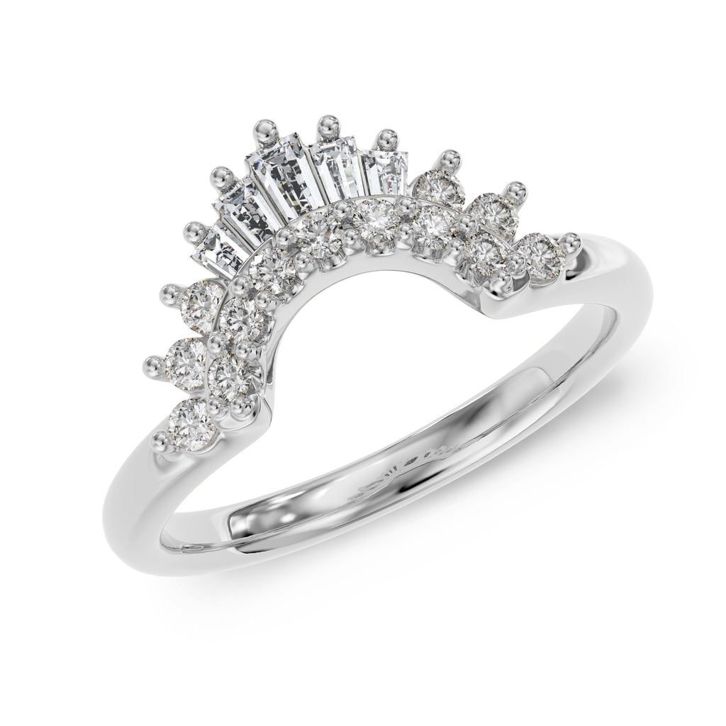 Baguette Crown ring