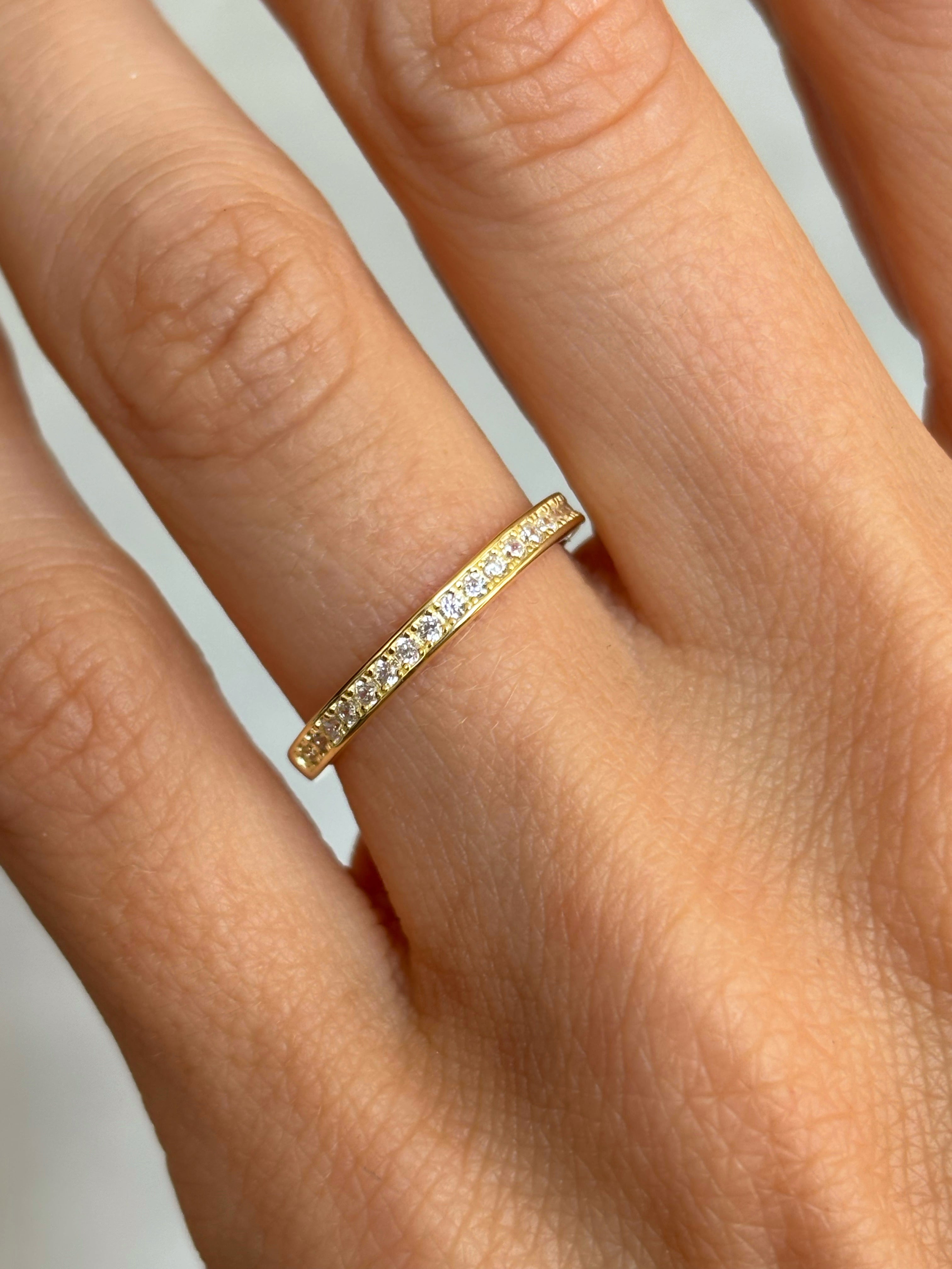 Channel set Eternity band
