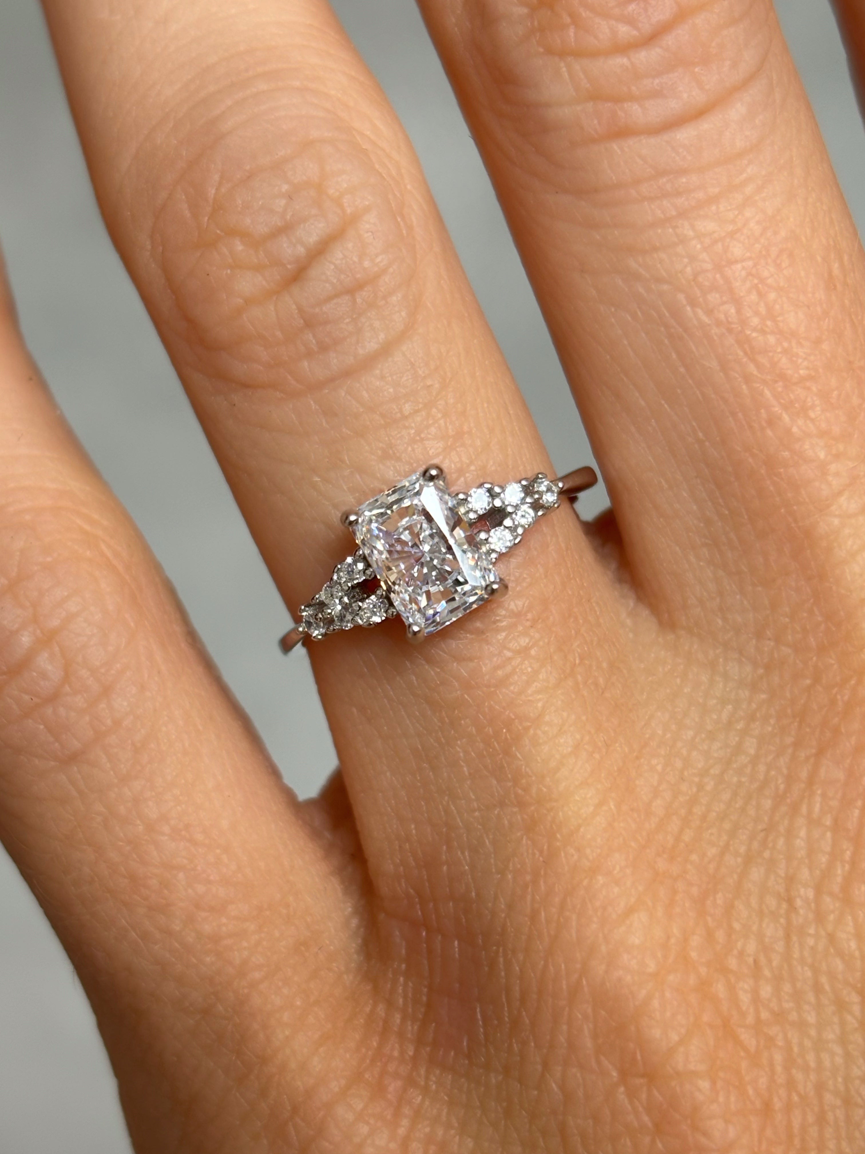 Radiant-Cut ring