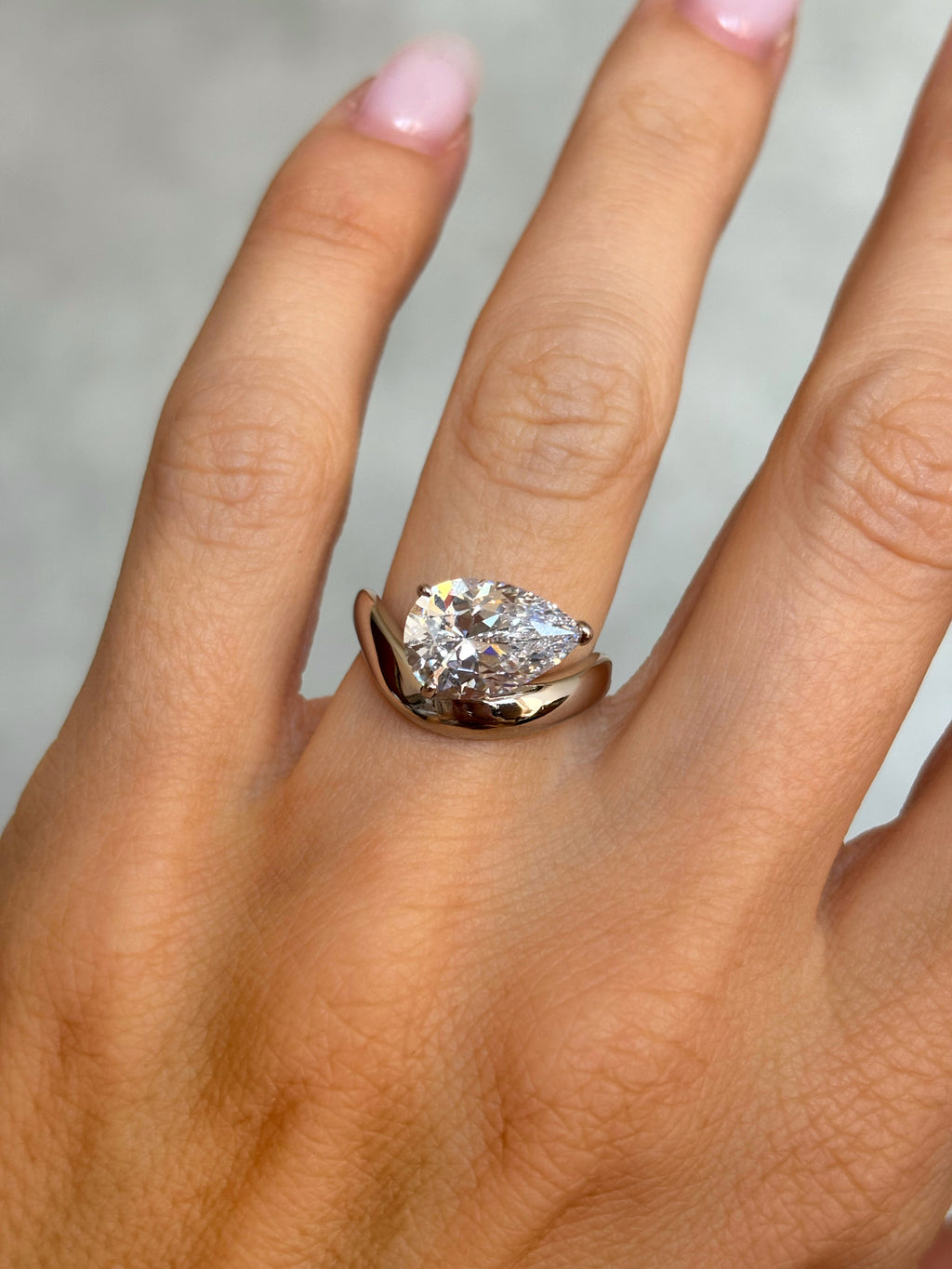 Chunky Pear ring