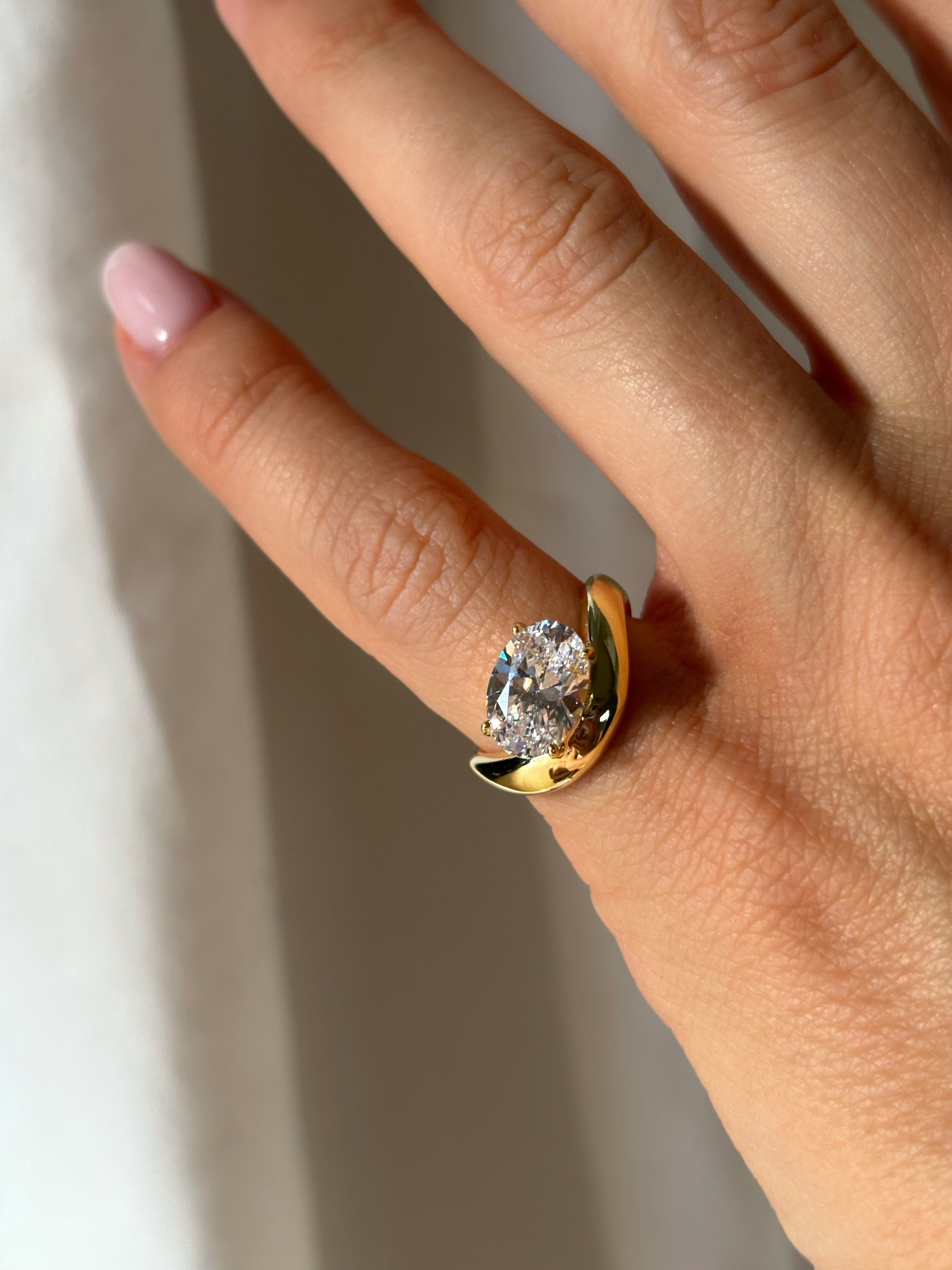 Chunky Oval ring