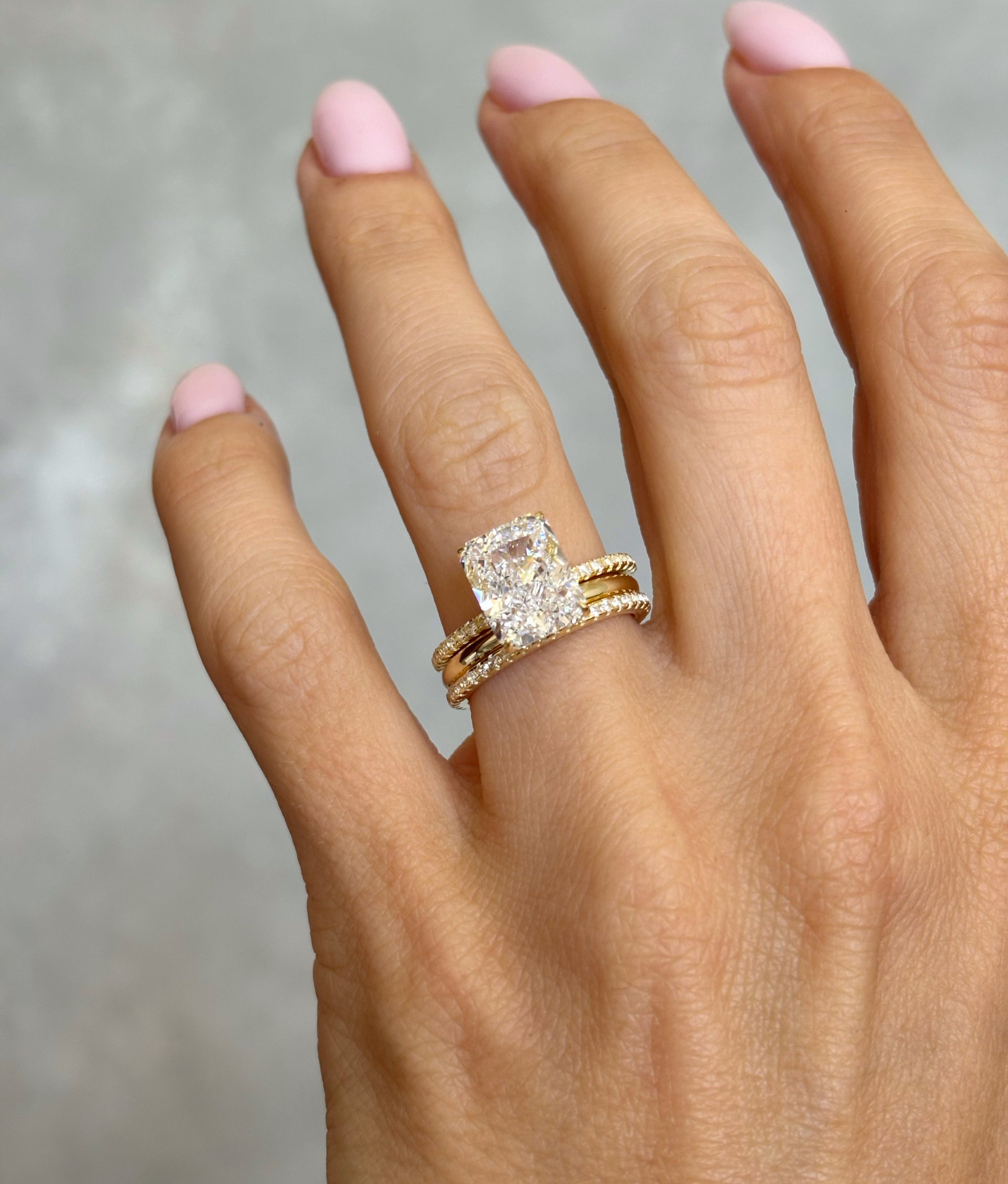Radiant-Cut ring
