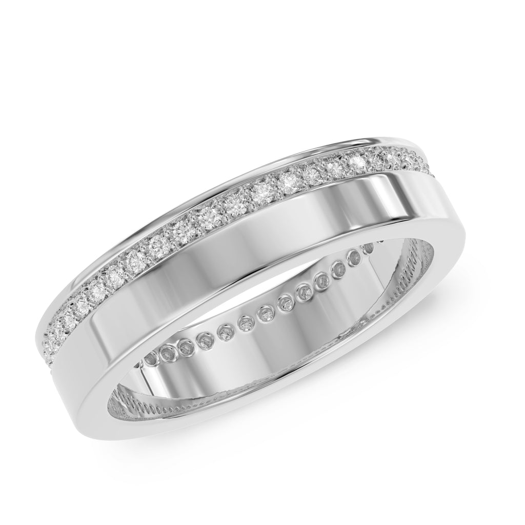 Pave Classic flat band