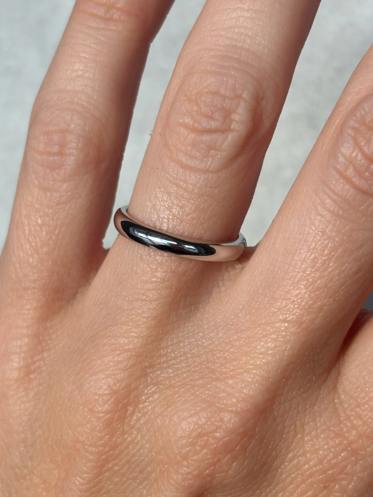 3mm Dome band