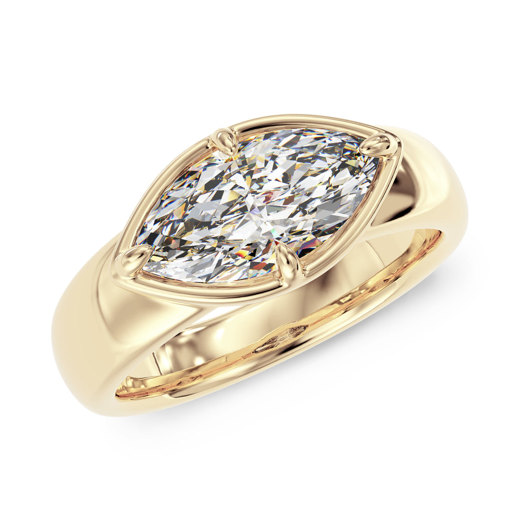 East West Marquise ring