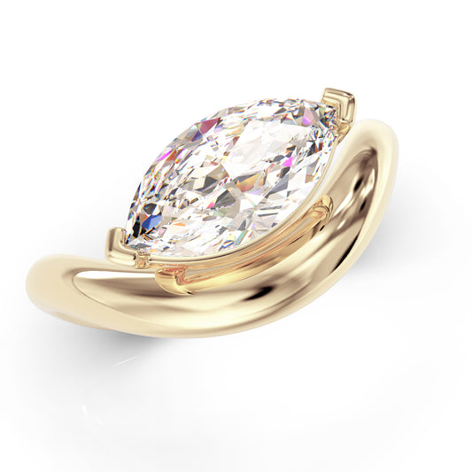 Chunky Marquise ring