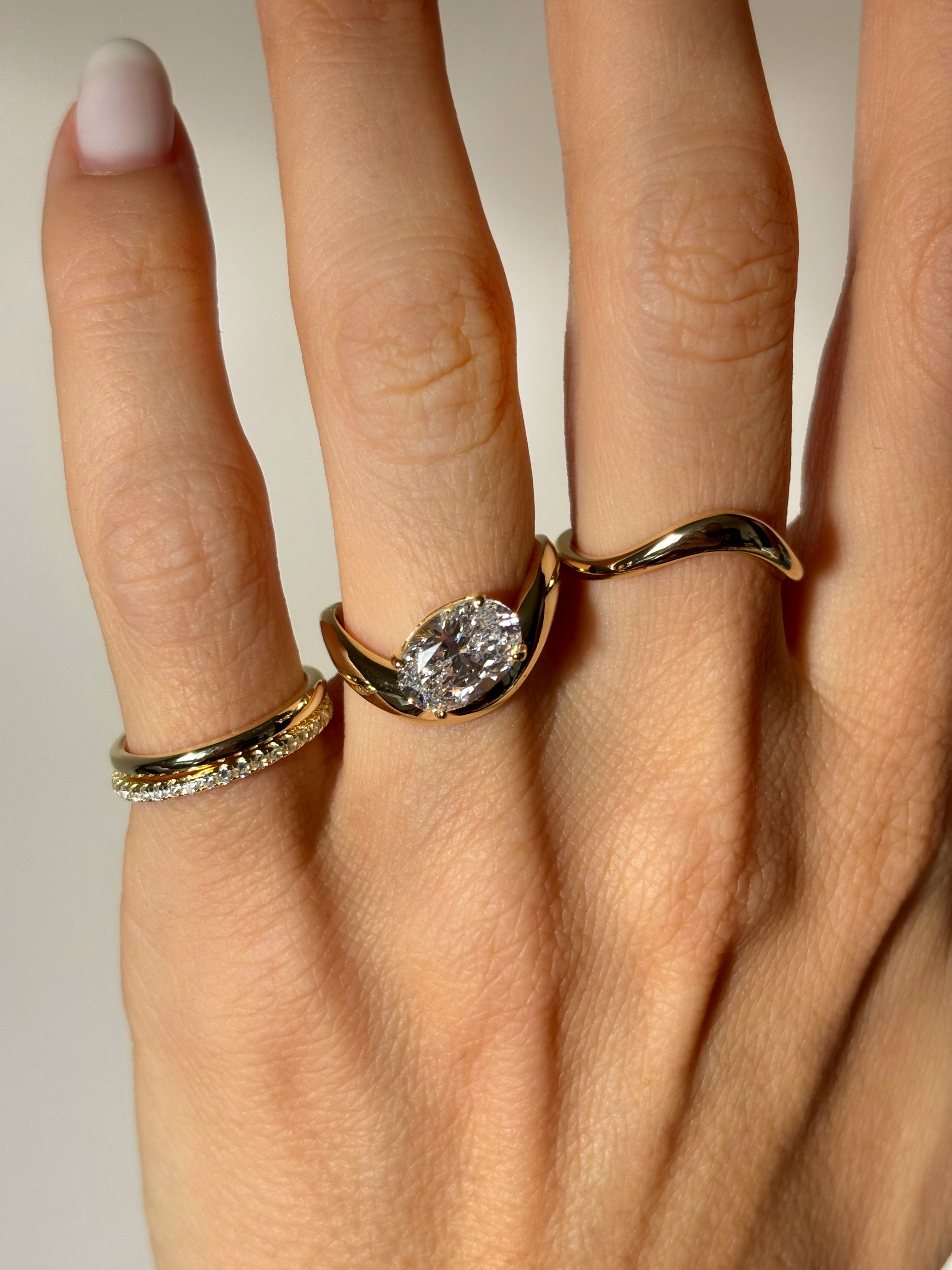 Chunky Oval ring