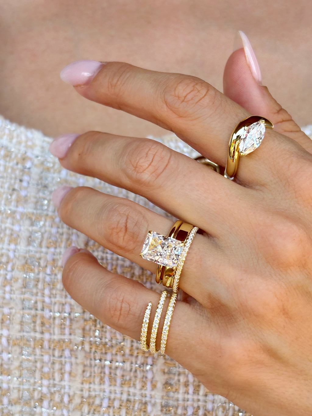 Radiant Cut ring