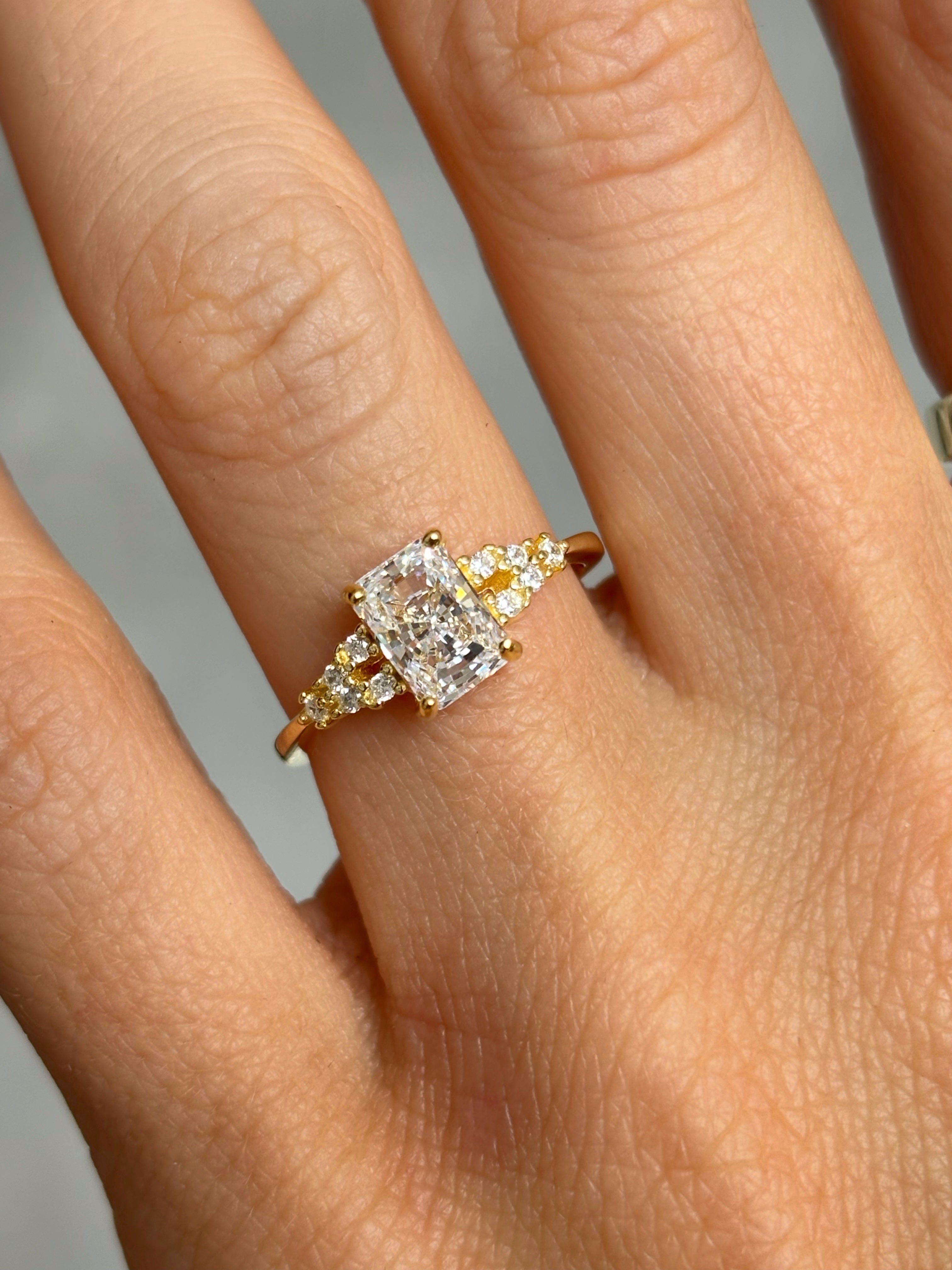 Radiant-Cut ring