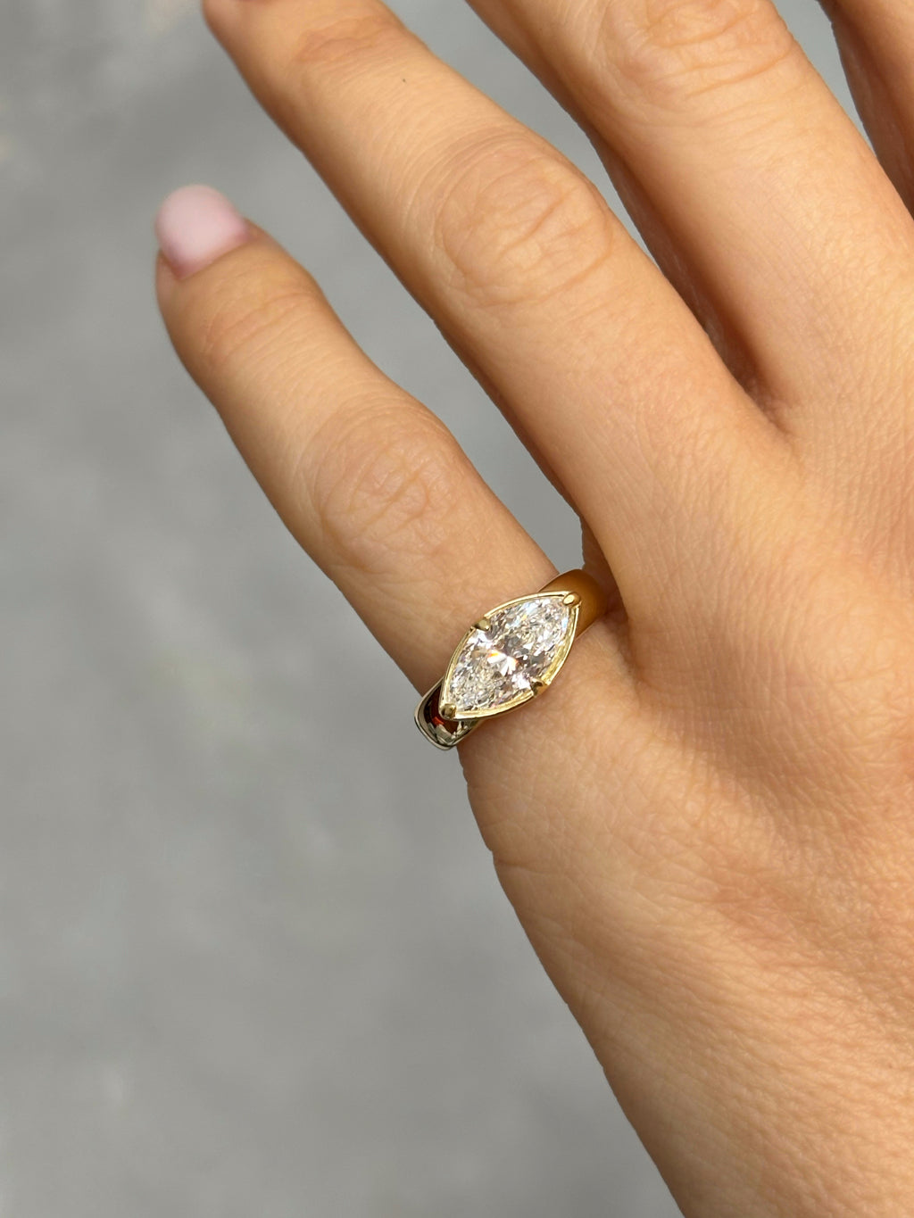East West Marquise ring