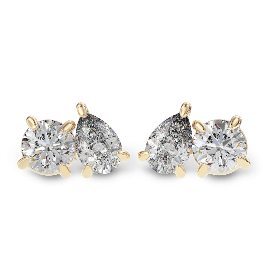 Toi et moi earrings