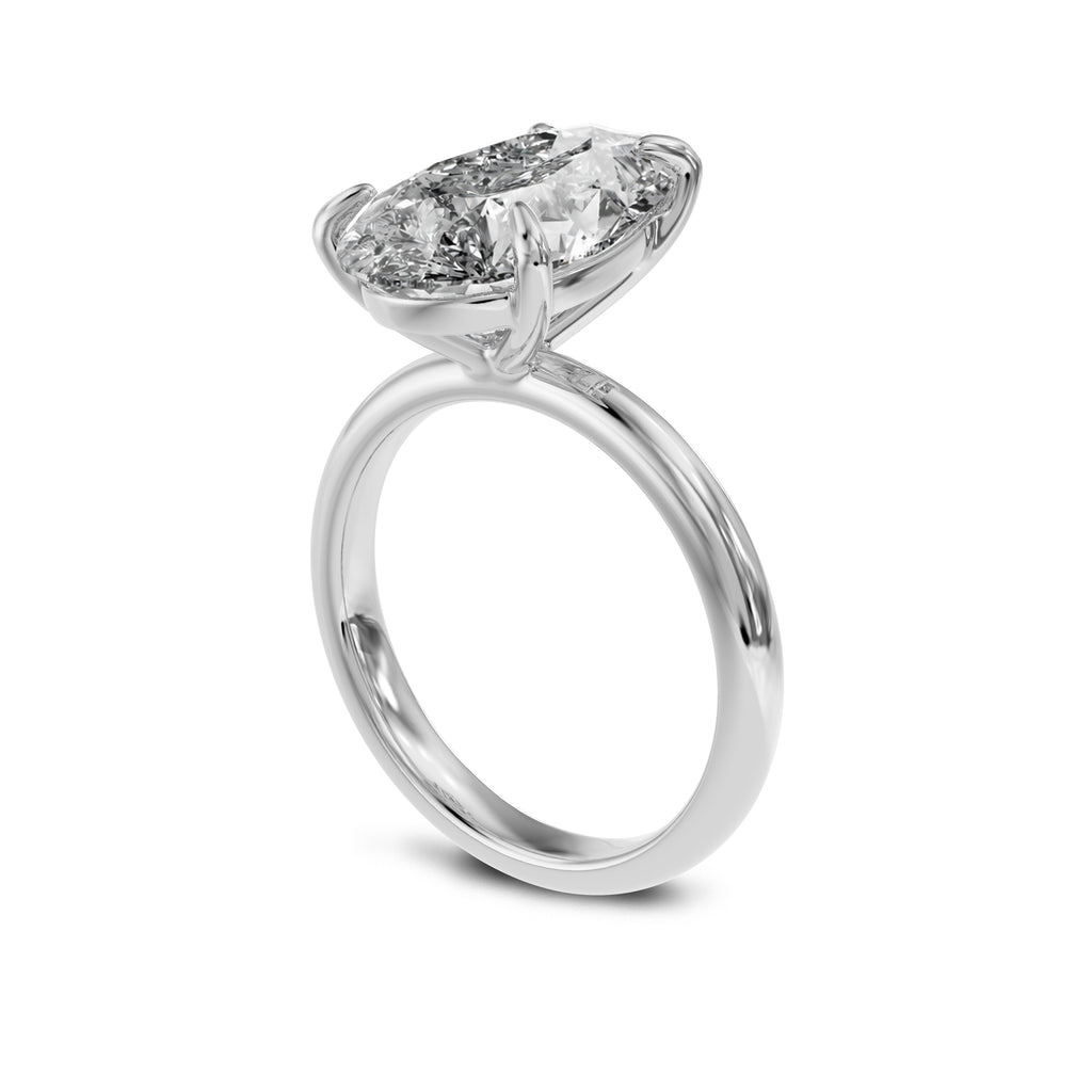 Big Pear stone ring