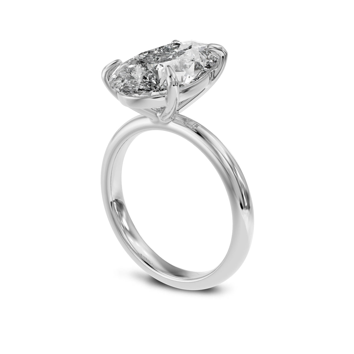 Big Pear stone ring