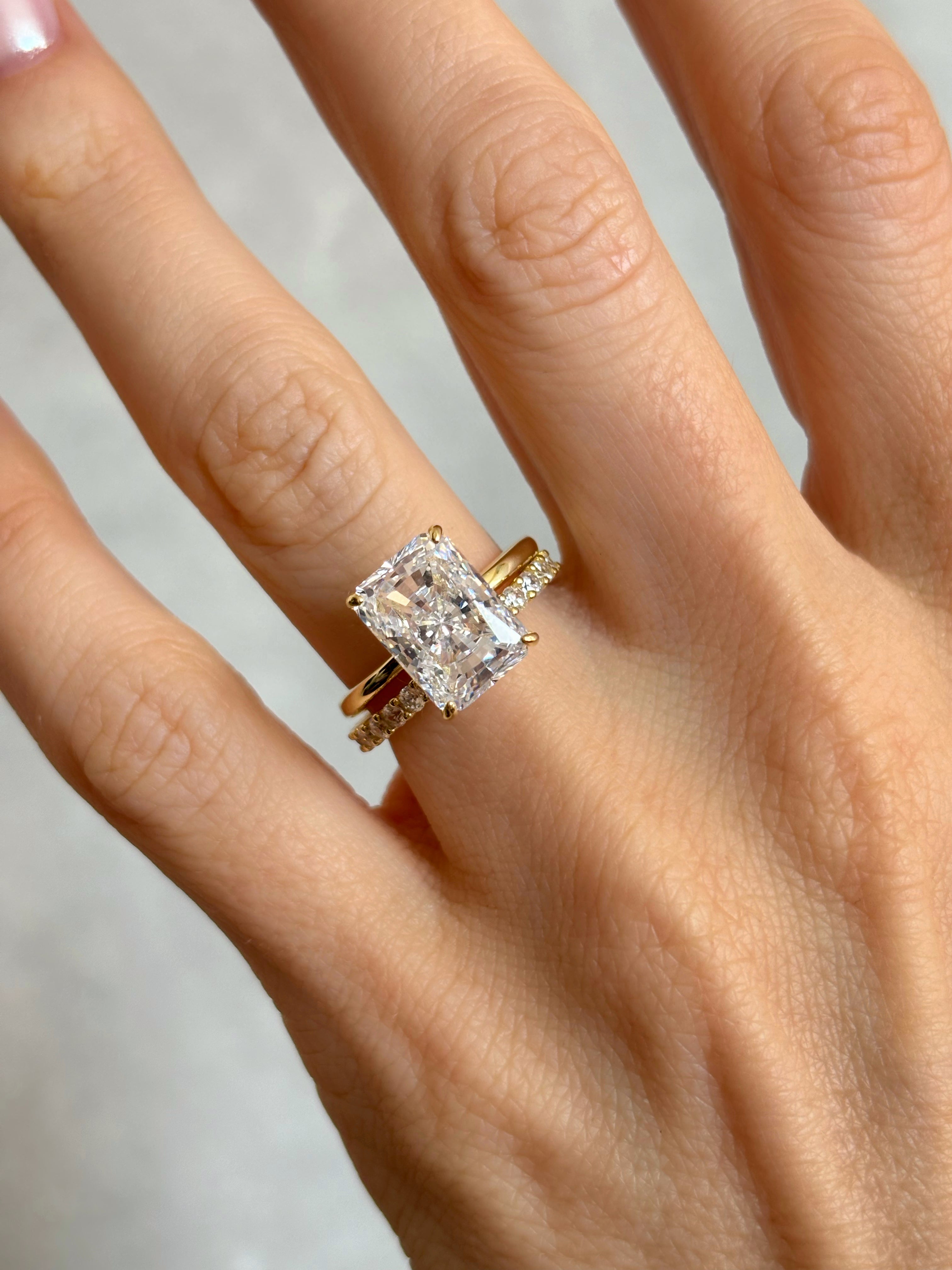 Radiant Cut ring