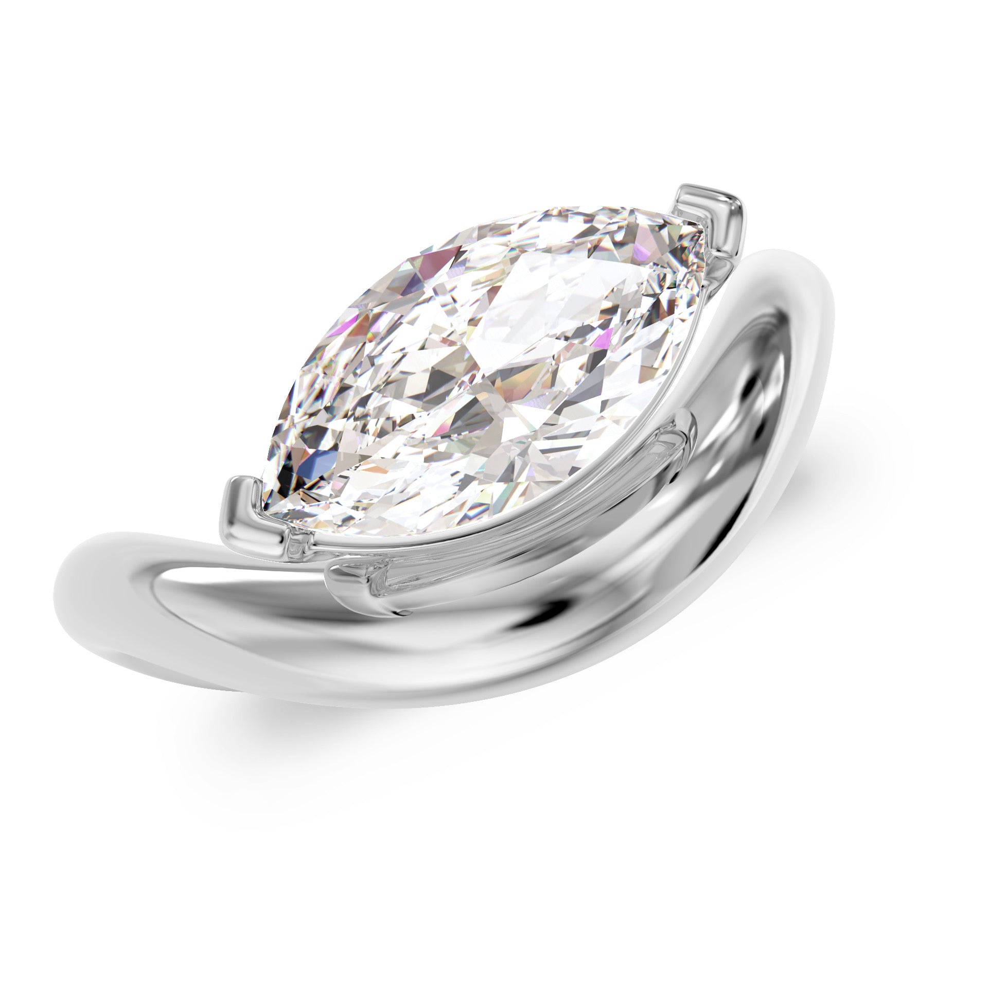 Chunky Marquise ring