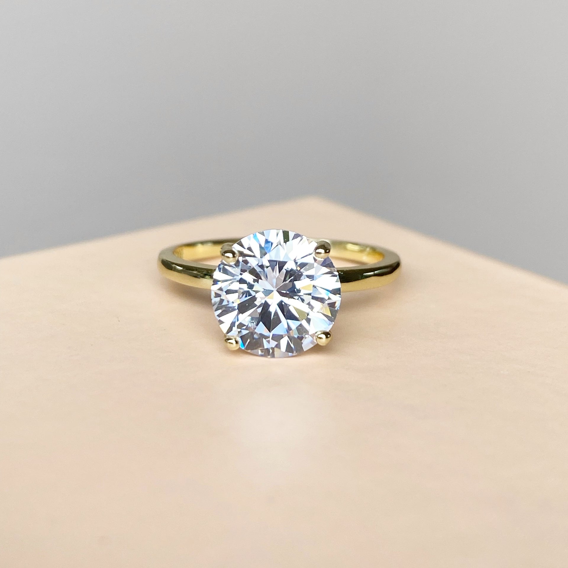 Round stone ring – lpljewelry