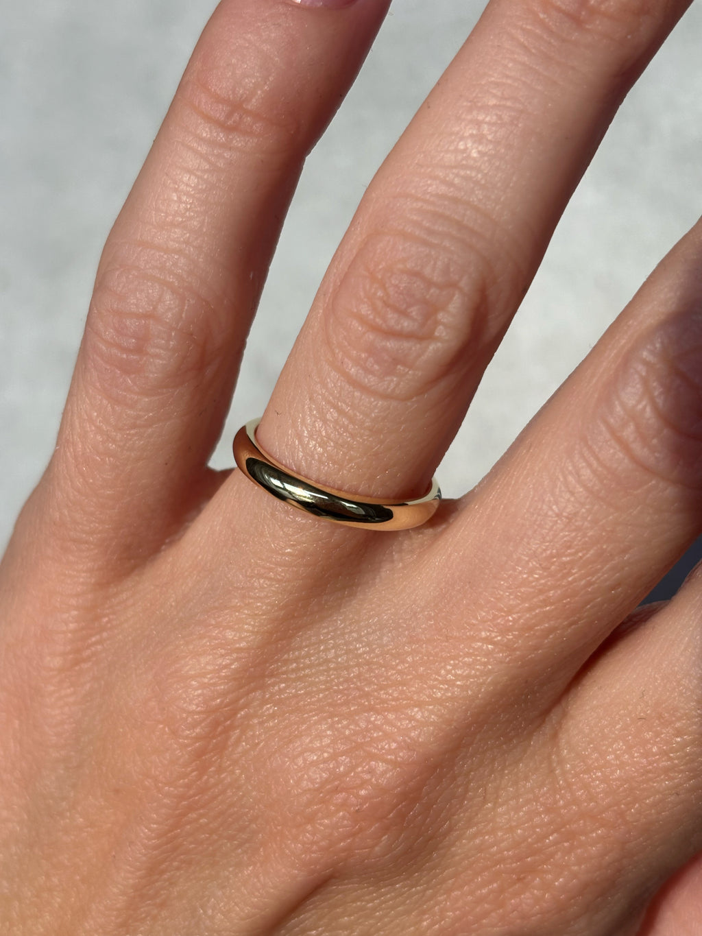3mm Dome band