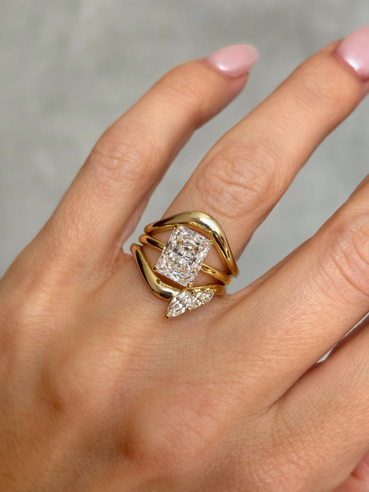 Radiant Cut ring