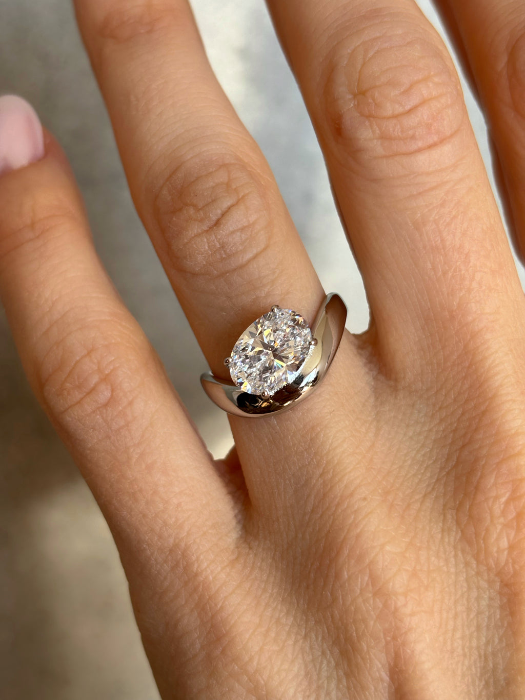 Chunky Oval ring