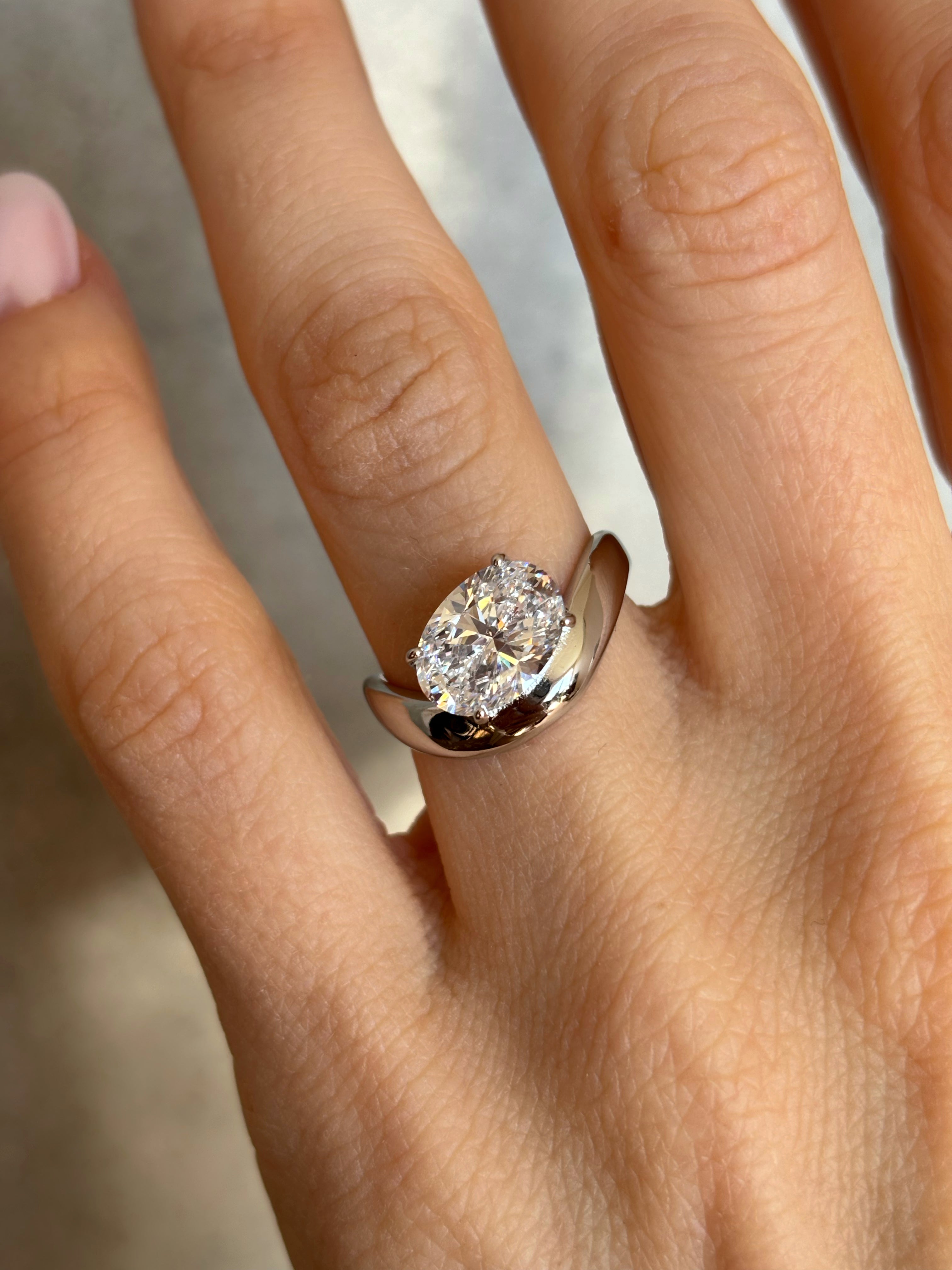 Chunky Oval ring