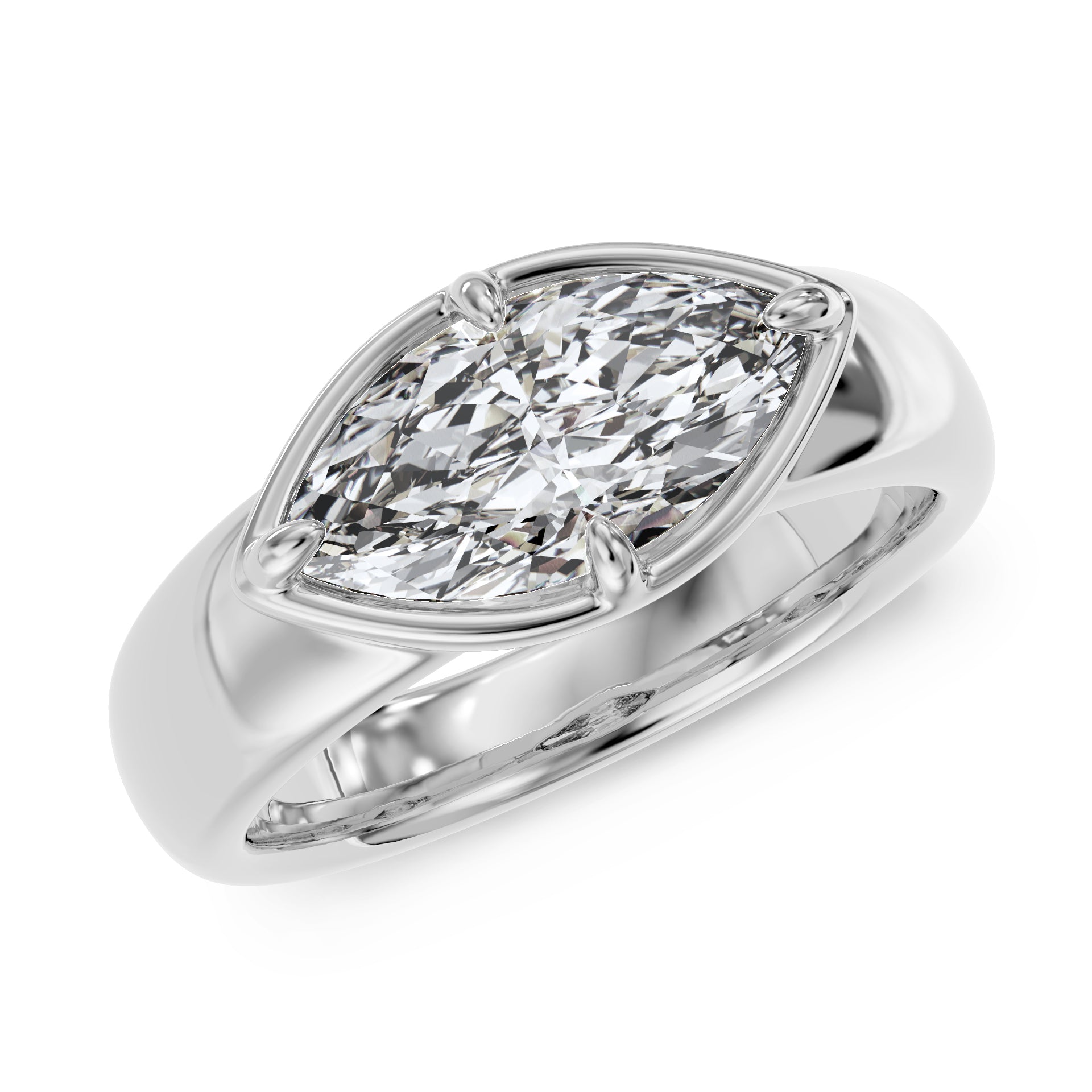 East West Marquise ring