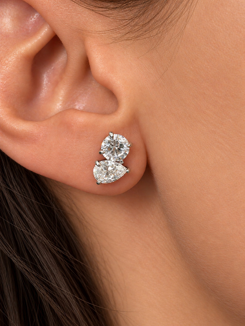 Toi et moi earrings