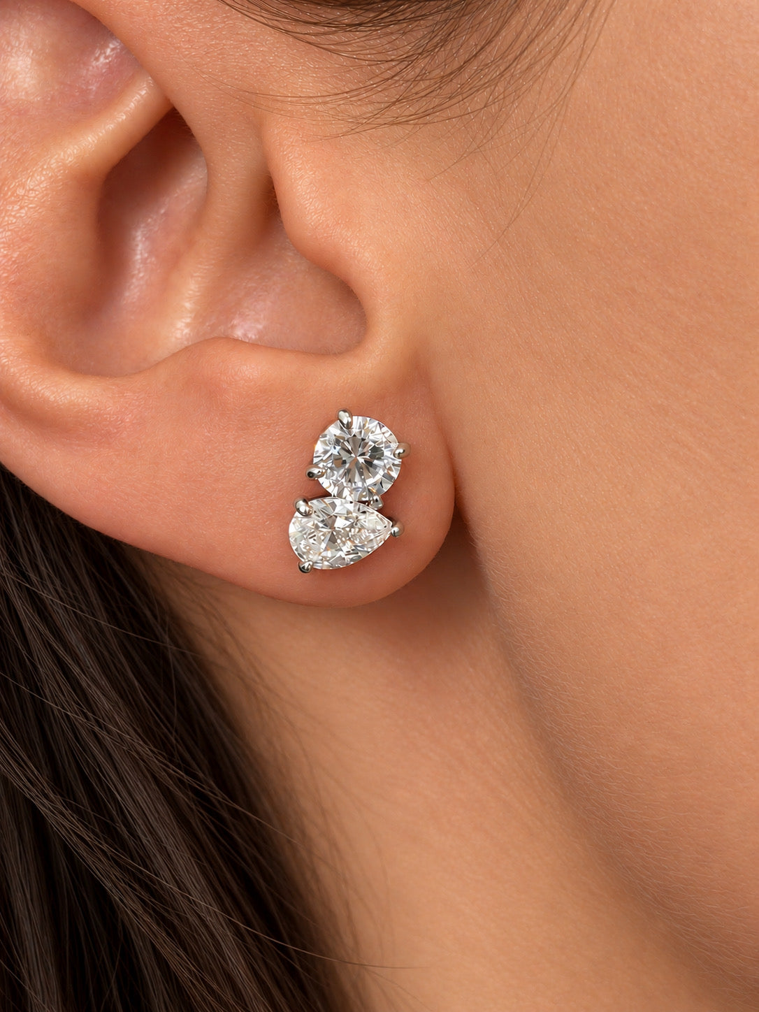 Toi et moi earrings