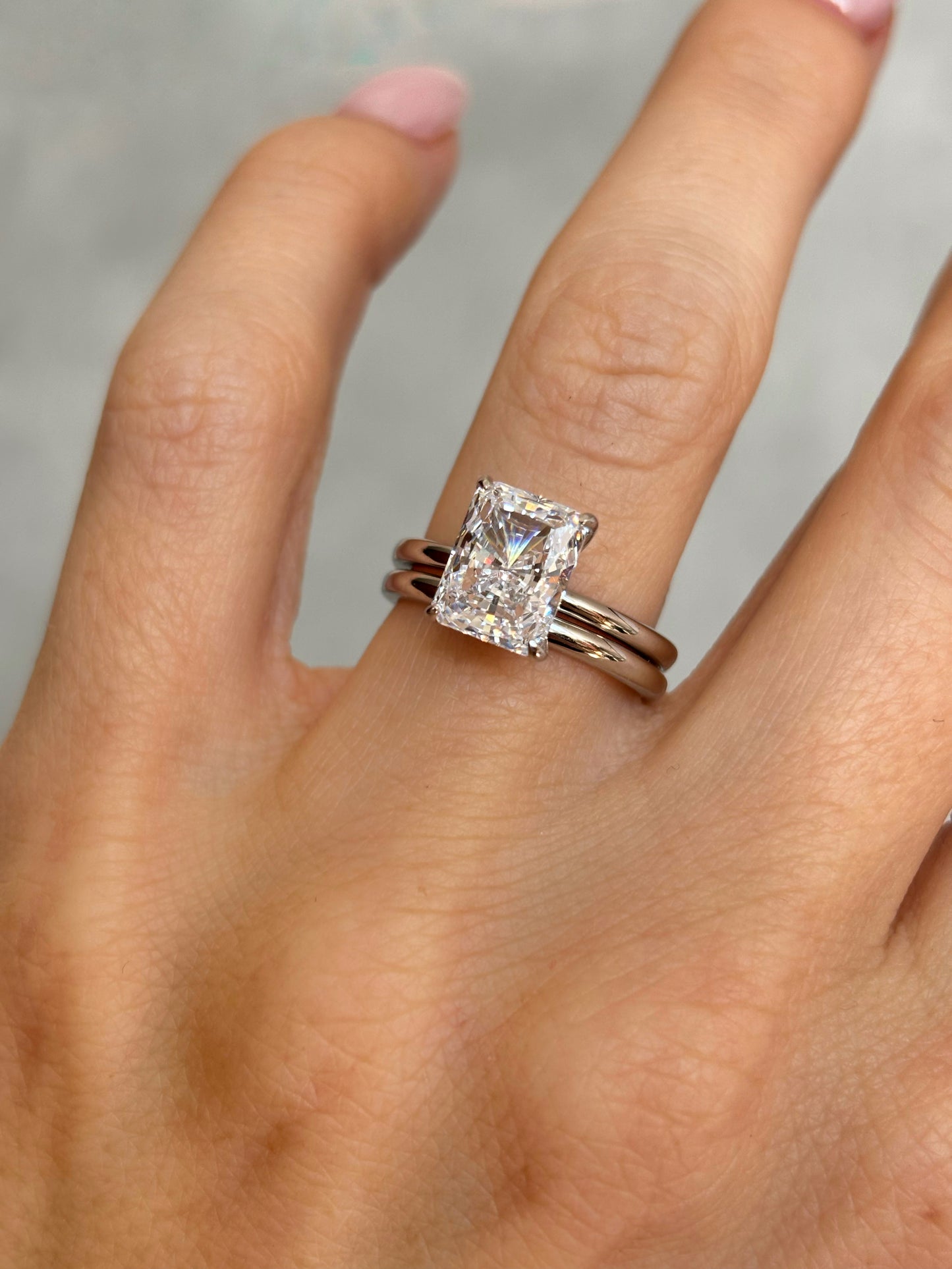 Radiant Cut ring