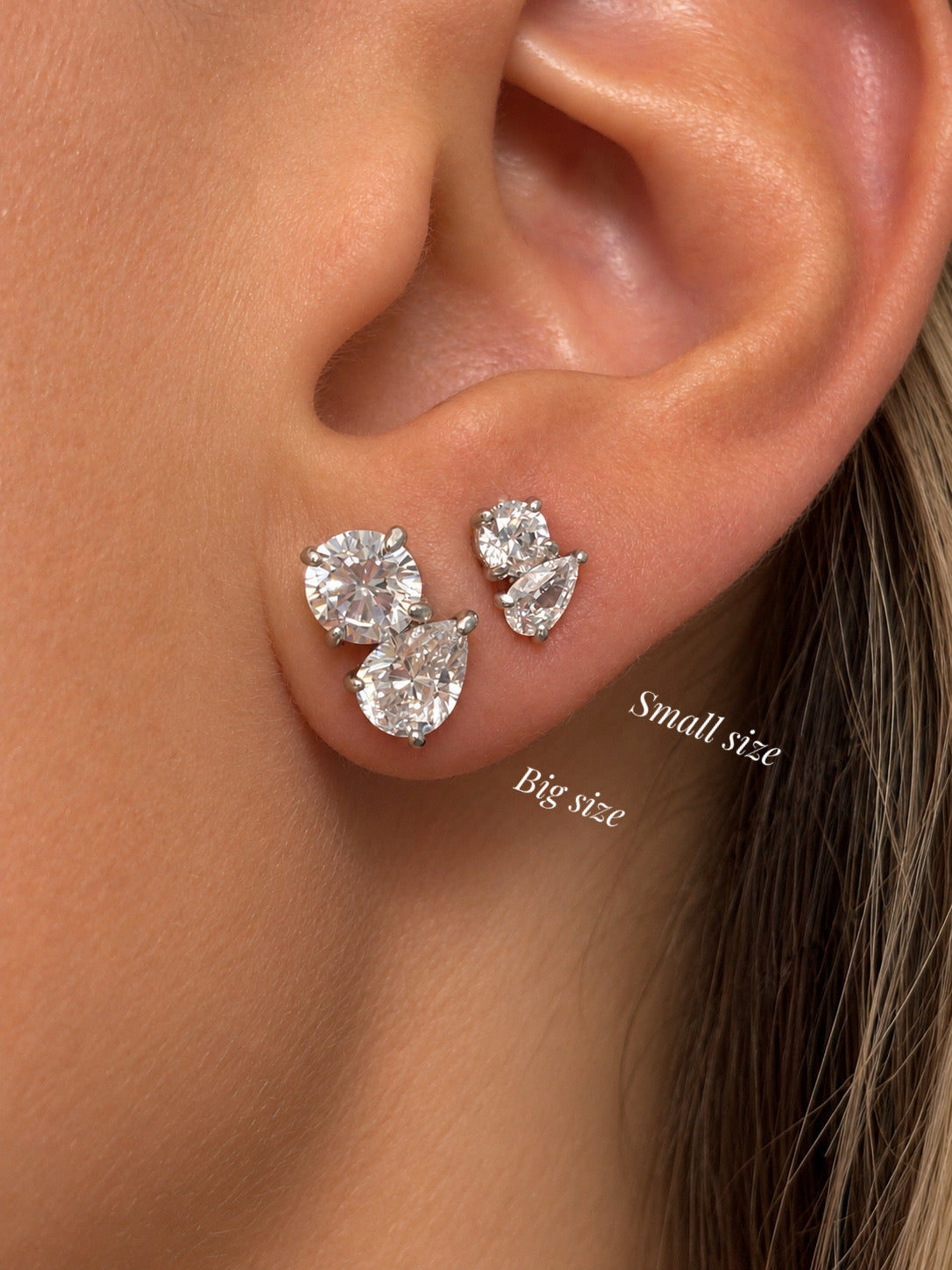 Toi et moi earrings