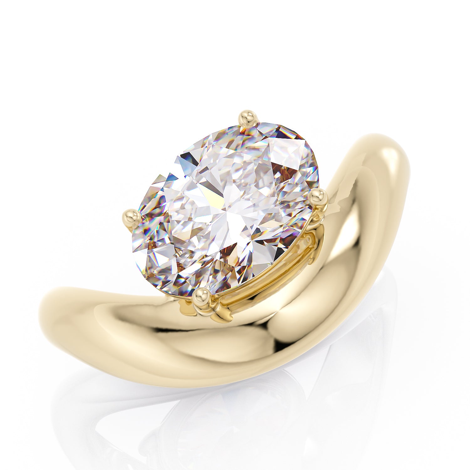 Chunky Oval ring