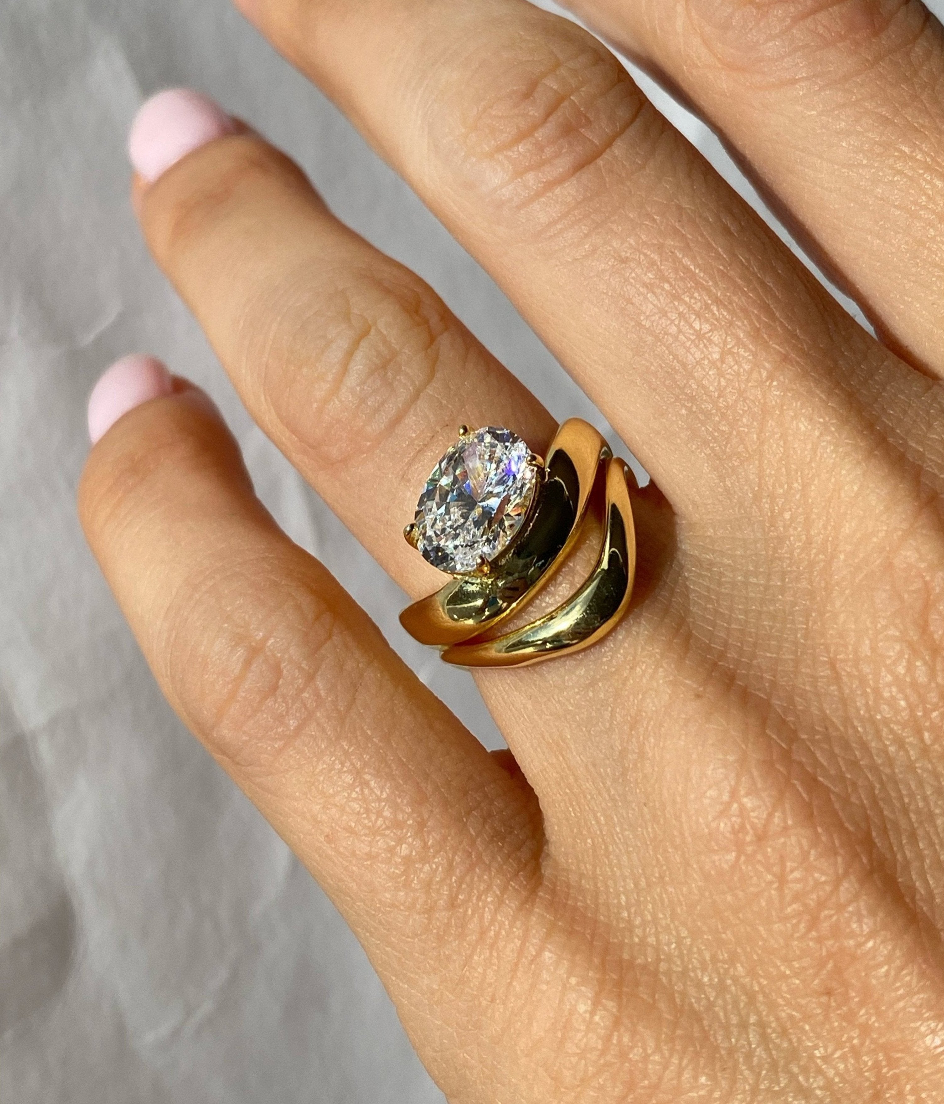Chunky Oval ring