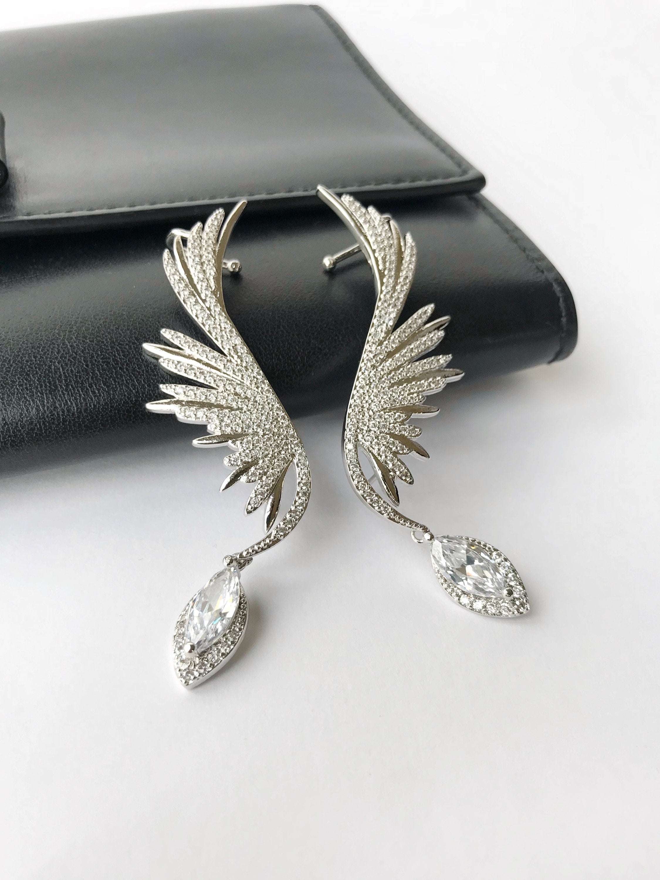 Crystal earrings